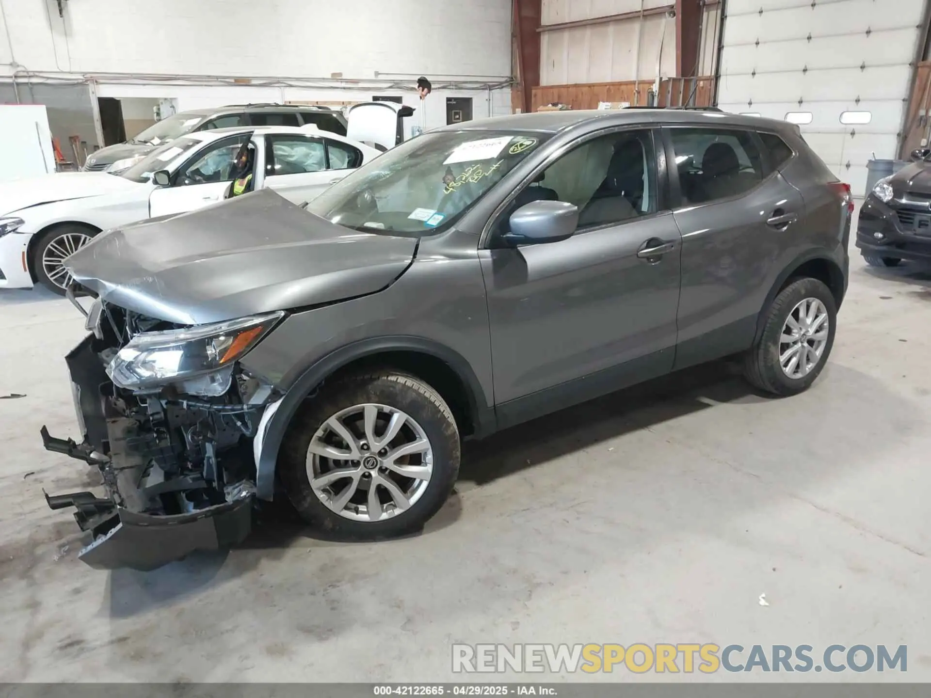 2 Photograph of a damaged car JN1BJ1AW7MW423744 NISSAN ROGUE SPORT 2021