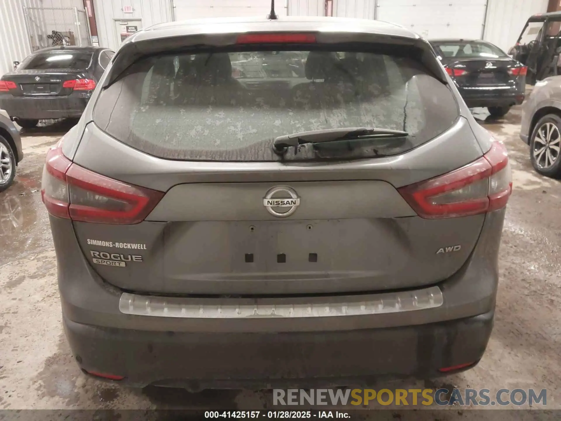 16 Photograph of a damaged car JN1BJ1AW7MW430242 NISSAN ROGUE SPORT 2021