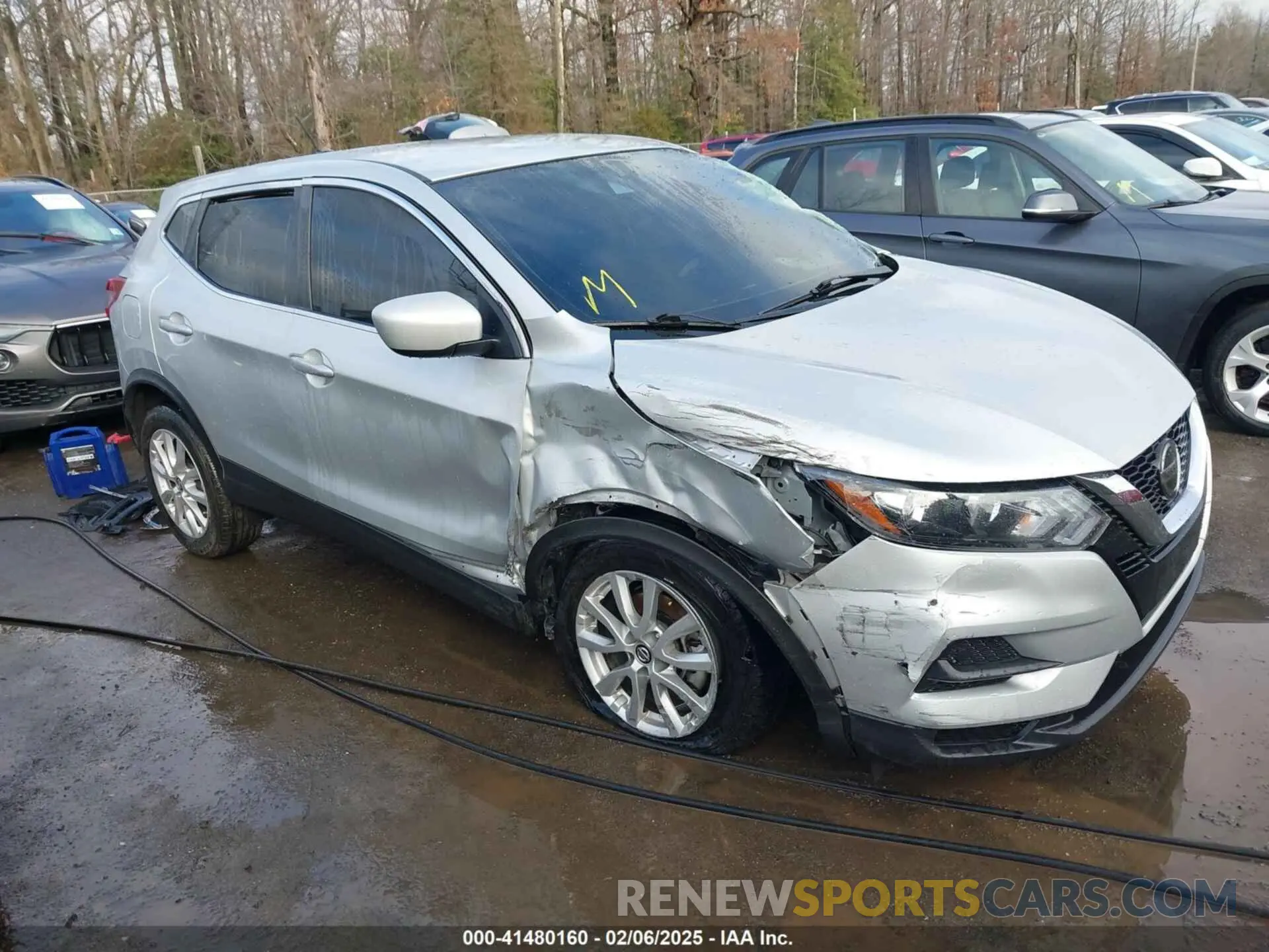 1 Photograph of a damaged car JN1BJ1AW7MW668429 NISSAN ROGUE SPORT 2021