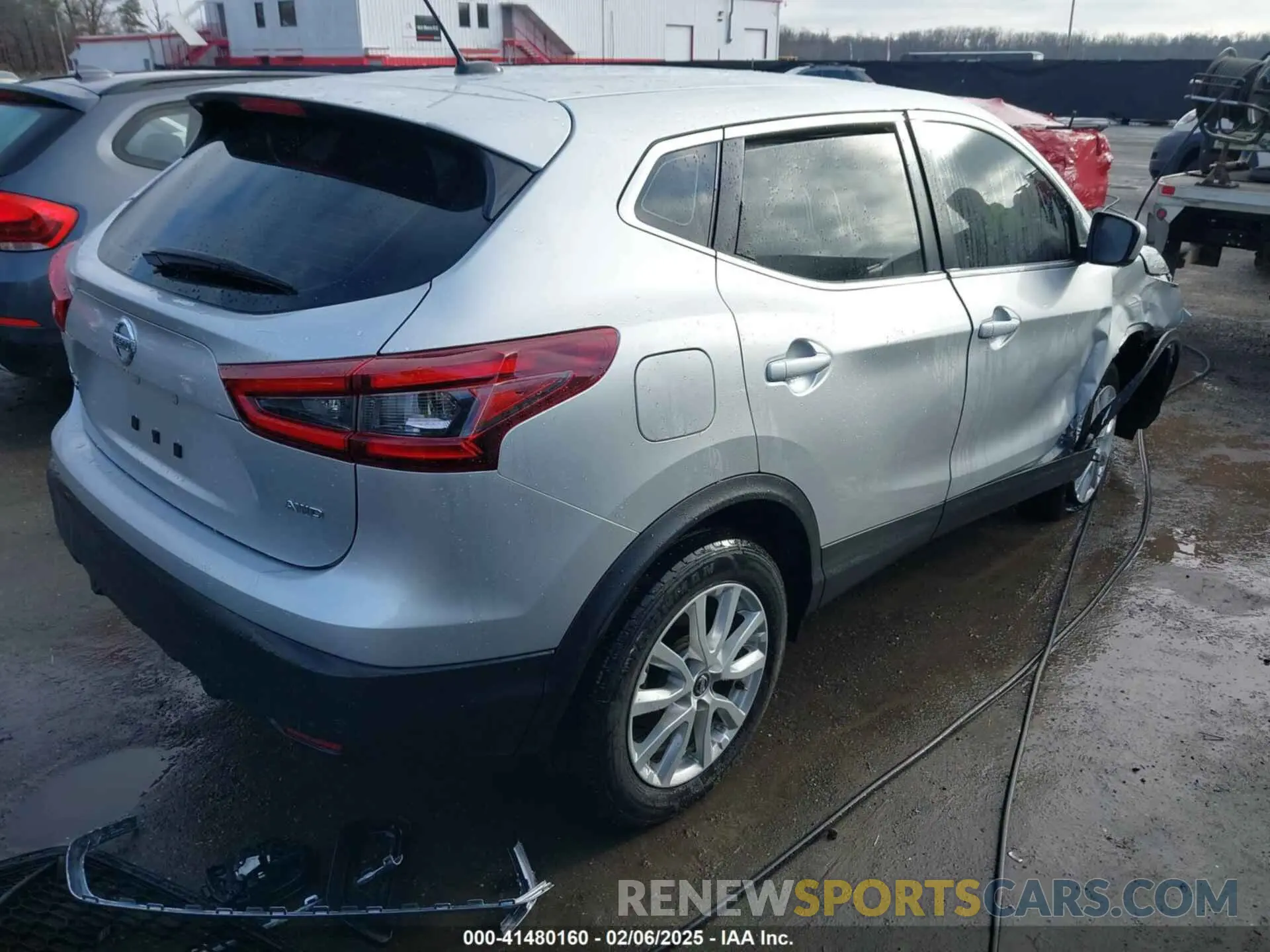 4 Photograph of a damaged car JN1BJ1AW7MW668429 NISSAN ROGUE SPORT 2021