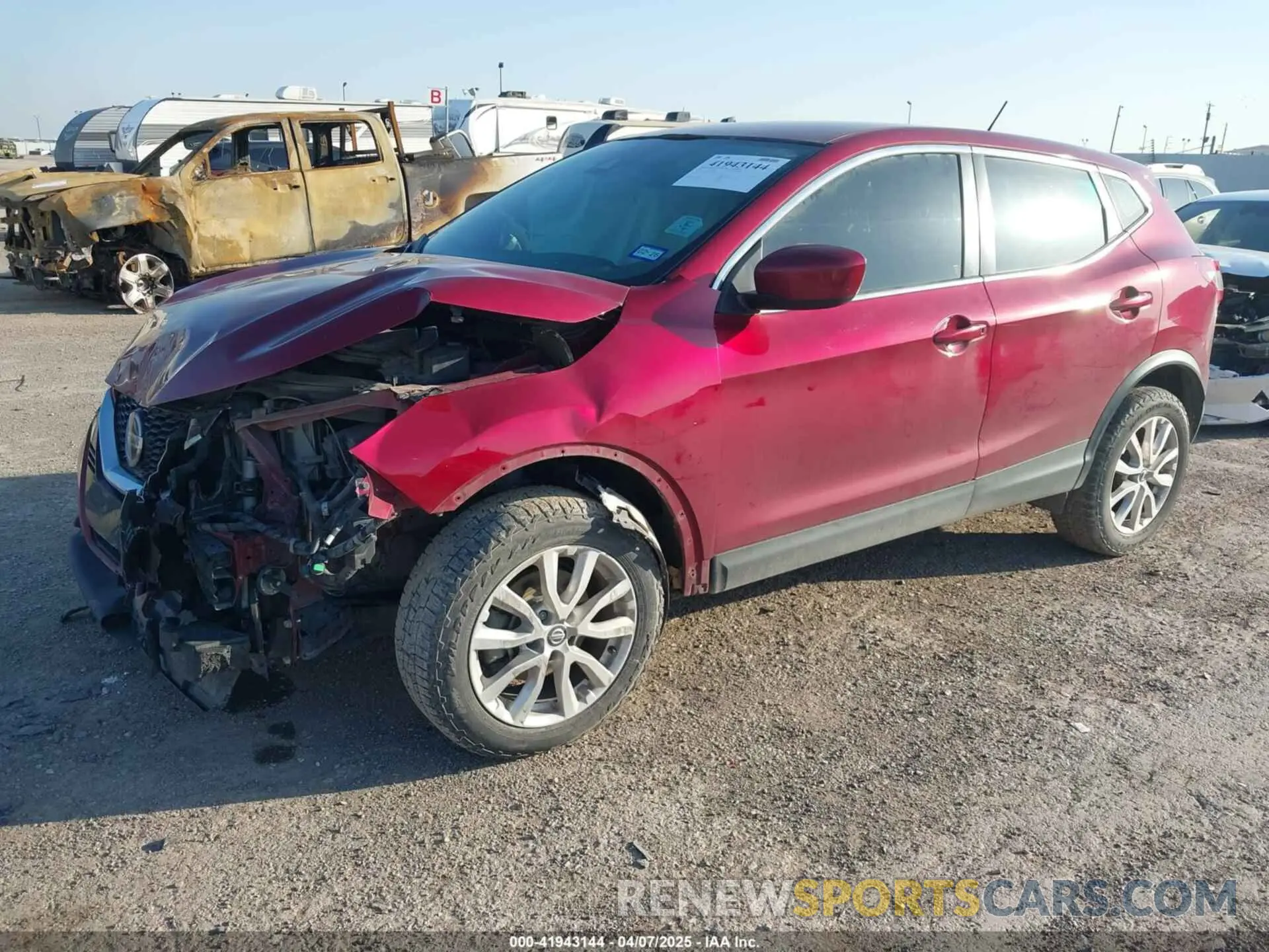 2 Photograph of a damaged car JN1BJ1AW8MW420822 NISSAN ROGUE SPORT 2021