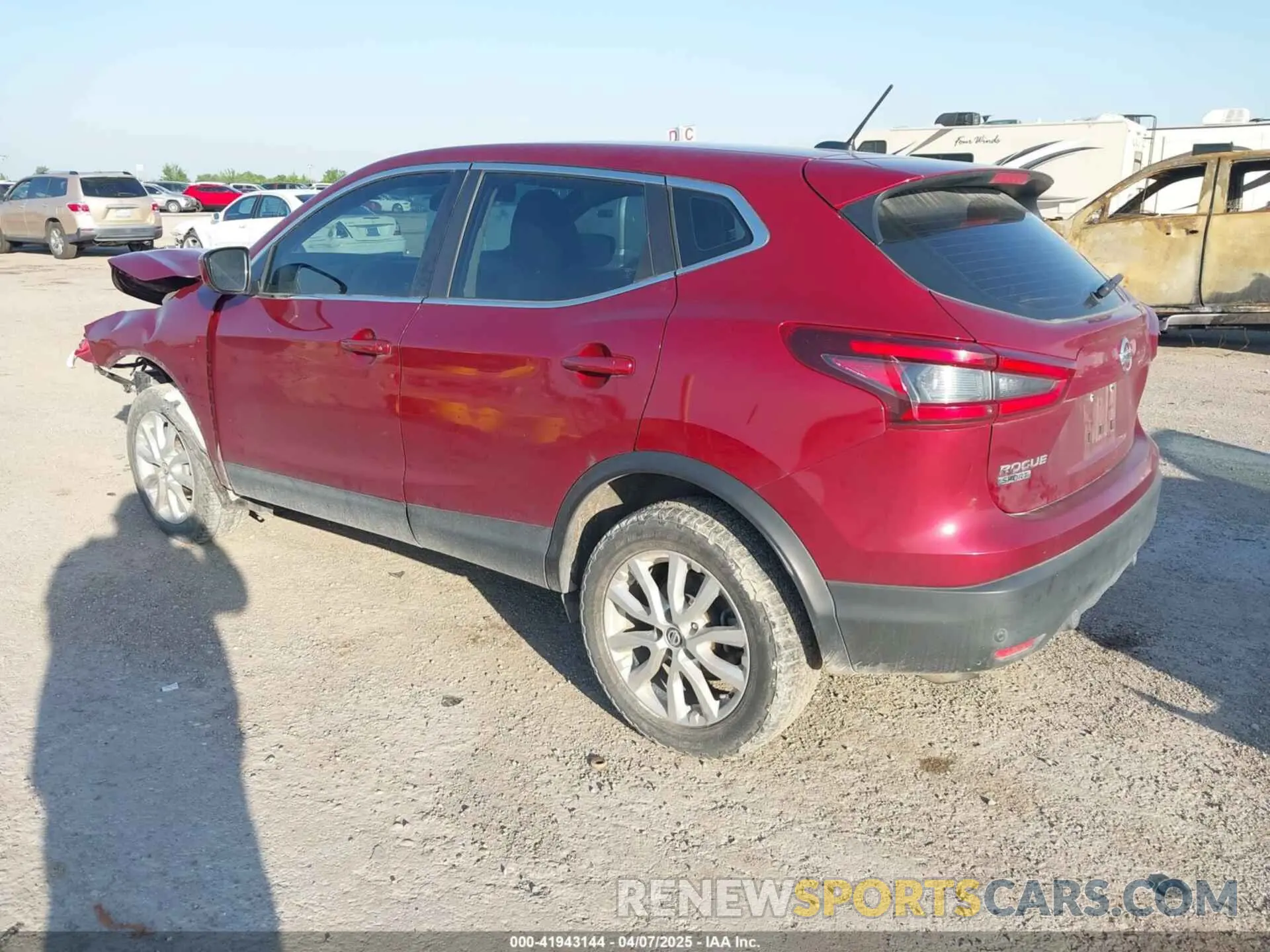 3 Photograph of a damaged car JN1BJ1AW8MW420822 NISSAN ROGUE SPORT 2021