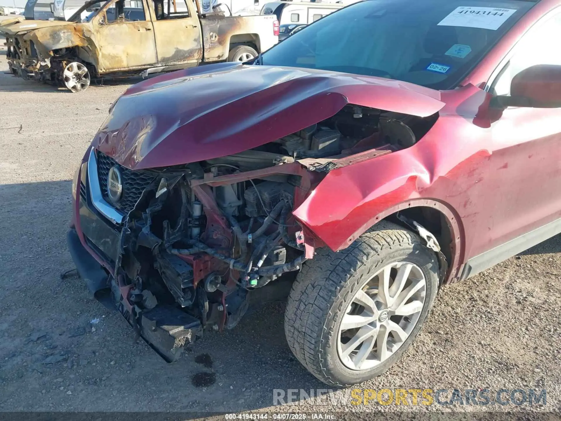 6 Photograph of a damaged car JN1BJ1AW8MW420822 NISSAN ROGUE SPORT 2021
