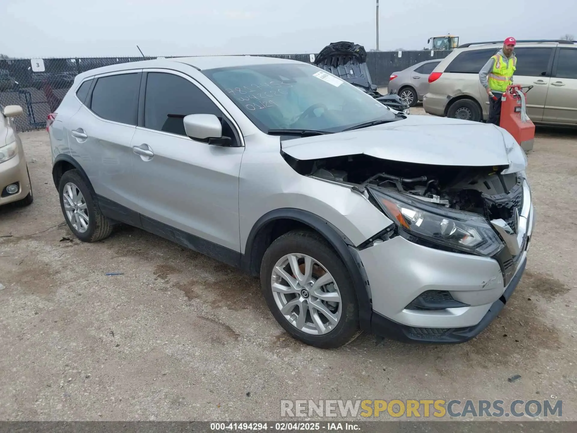 1 Photograph of a damaged car JN1BJ1AW8MW426264 NISSAN ROGUE SPORT 2021