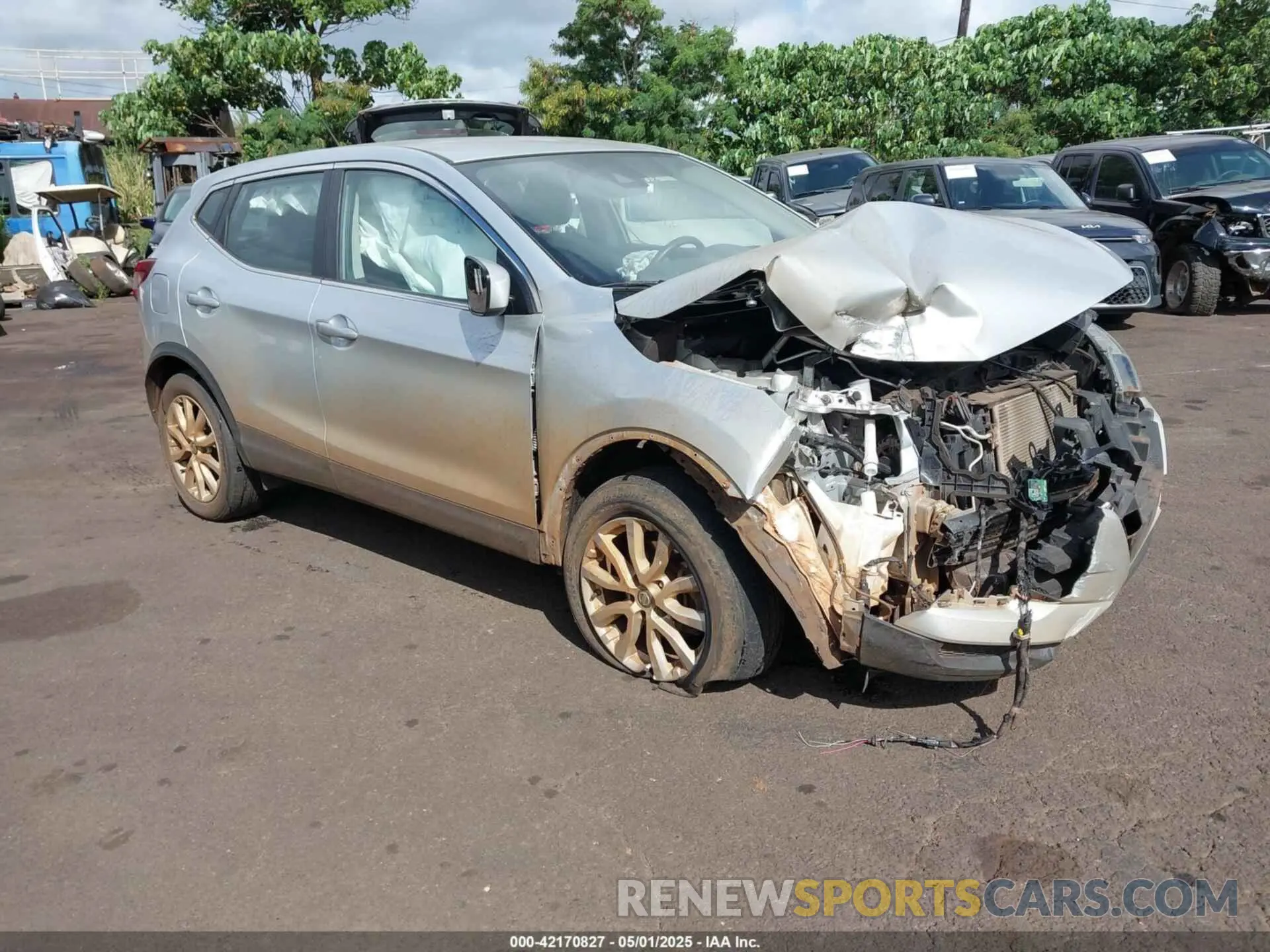 1 Photograph of a damaged car JN1BJ1AW8MW430797 NISSAN ROGUE SPORT 2021