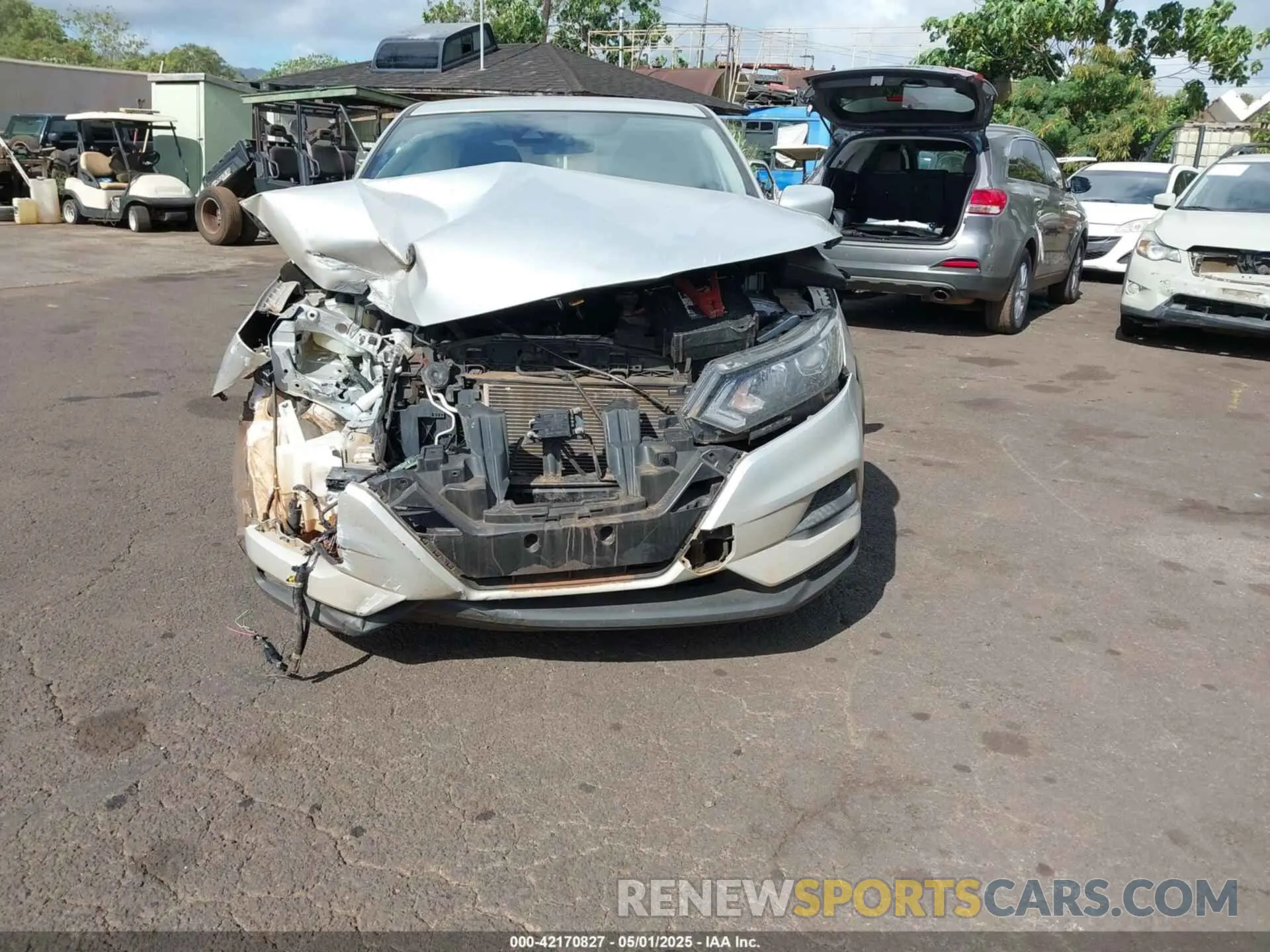 12 Photograph of a damaged car JN1BJ1AW8MW430797 NISSAN ROGUE SPORT 2021