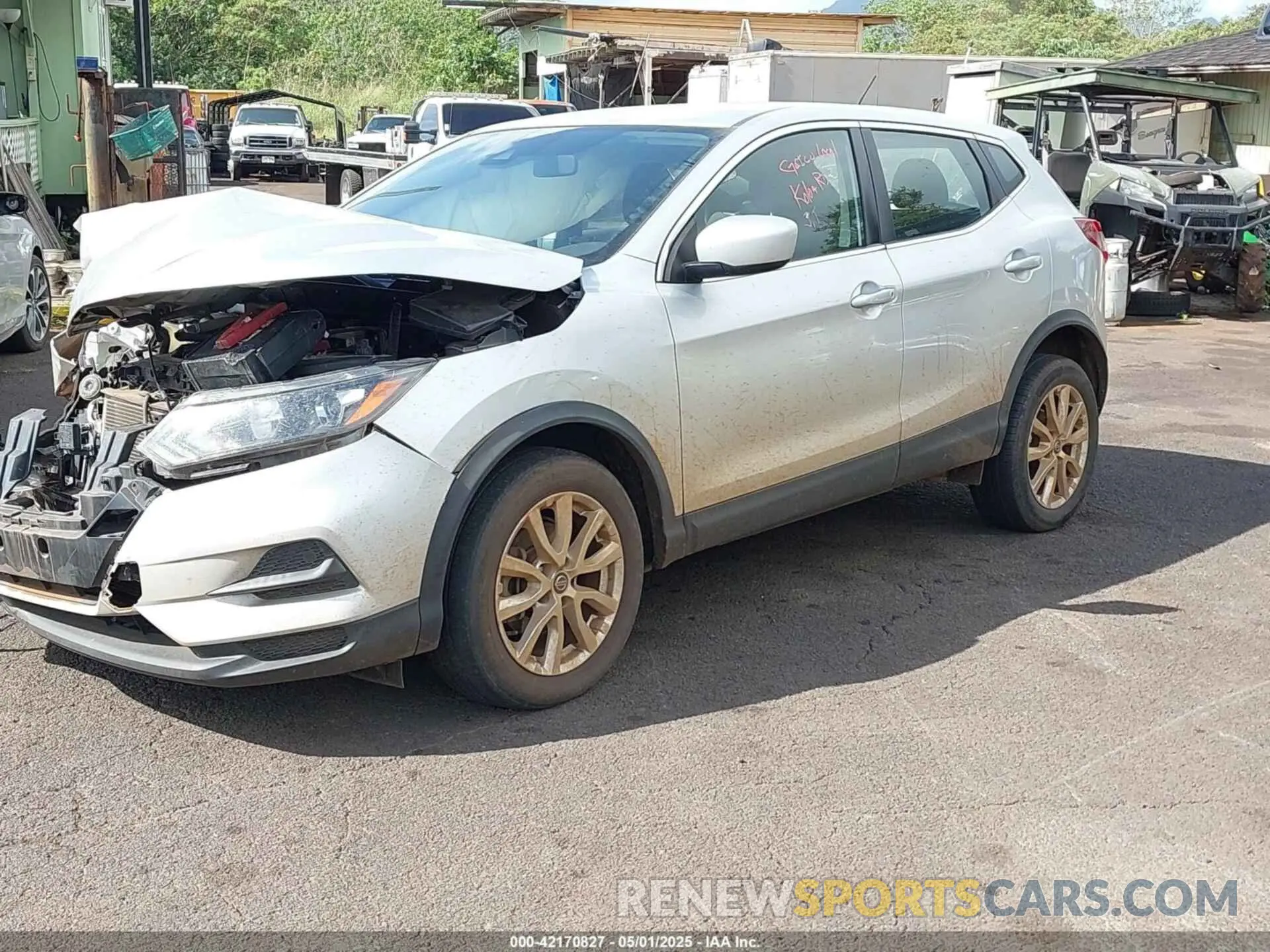 2 Photograph of a damaged car JN1BJ1AW8MW430797 NISSAN ROGUE SPORT 2021