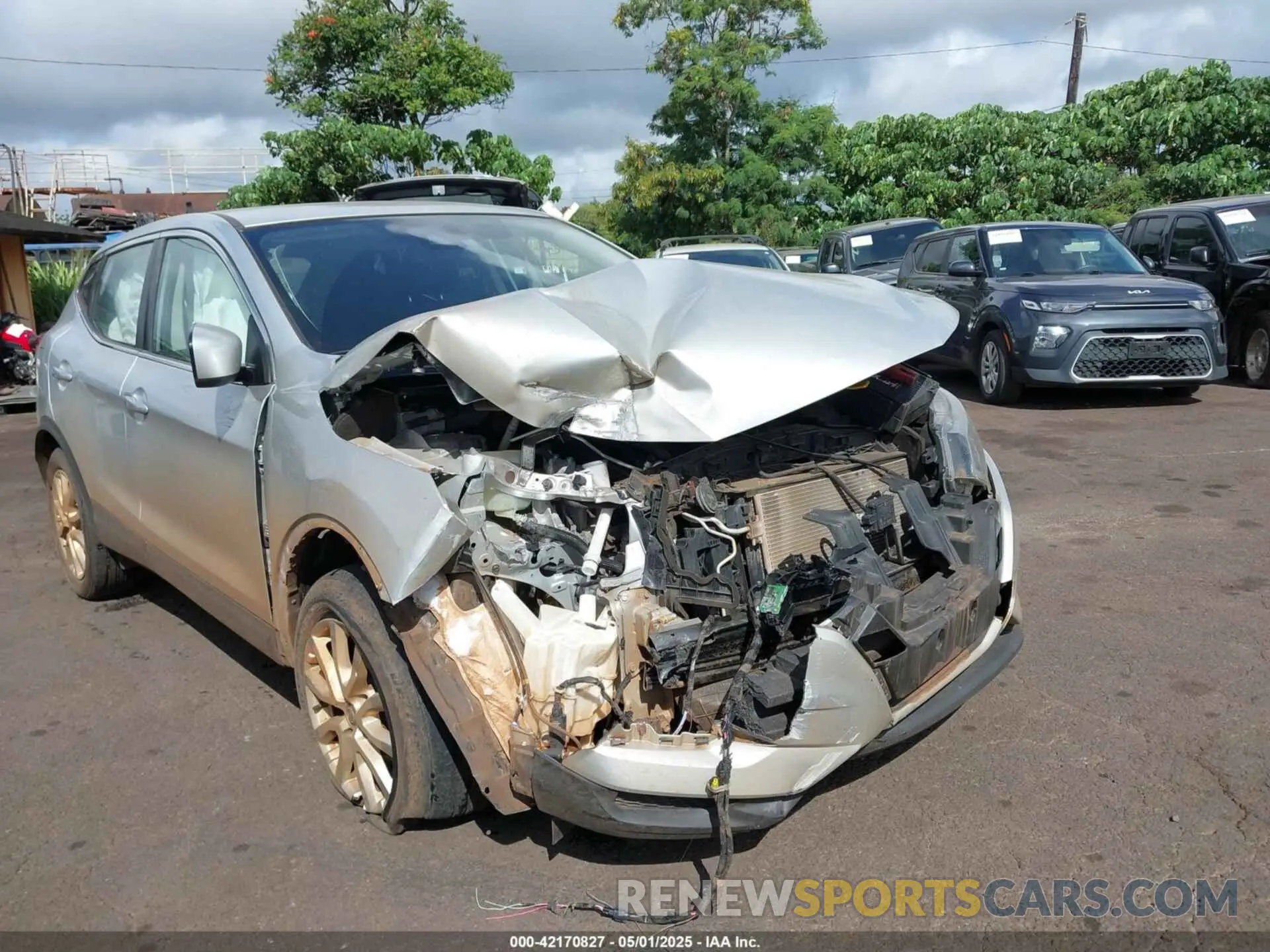6 Photograph of a damaged car JN1BJ1AW8MW430797 NISSAN ROGUE SPORT 2021