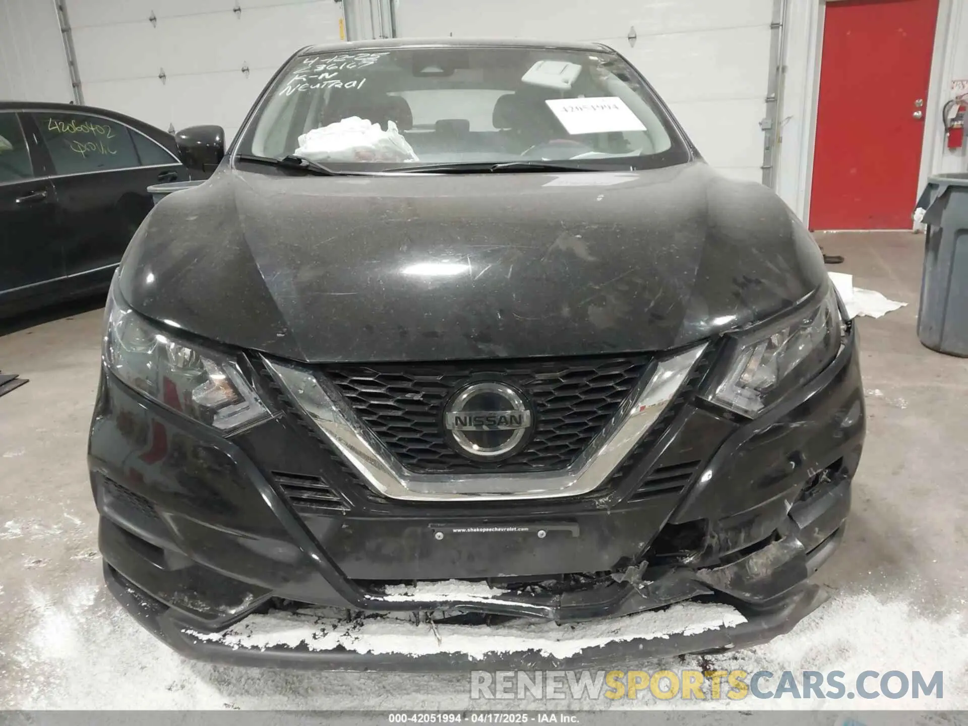 12 Photograph of a damaged car JN1BJ1AW8MW667323 NISSAN ROGUE SPORT 2021
