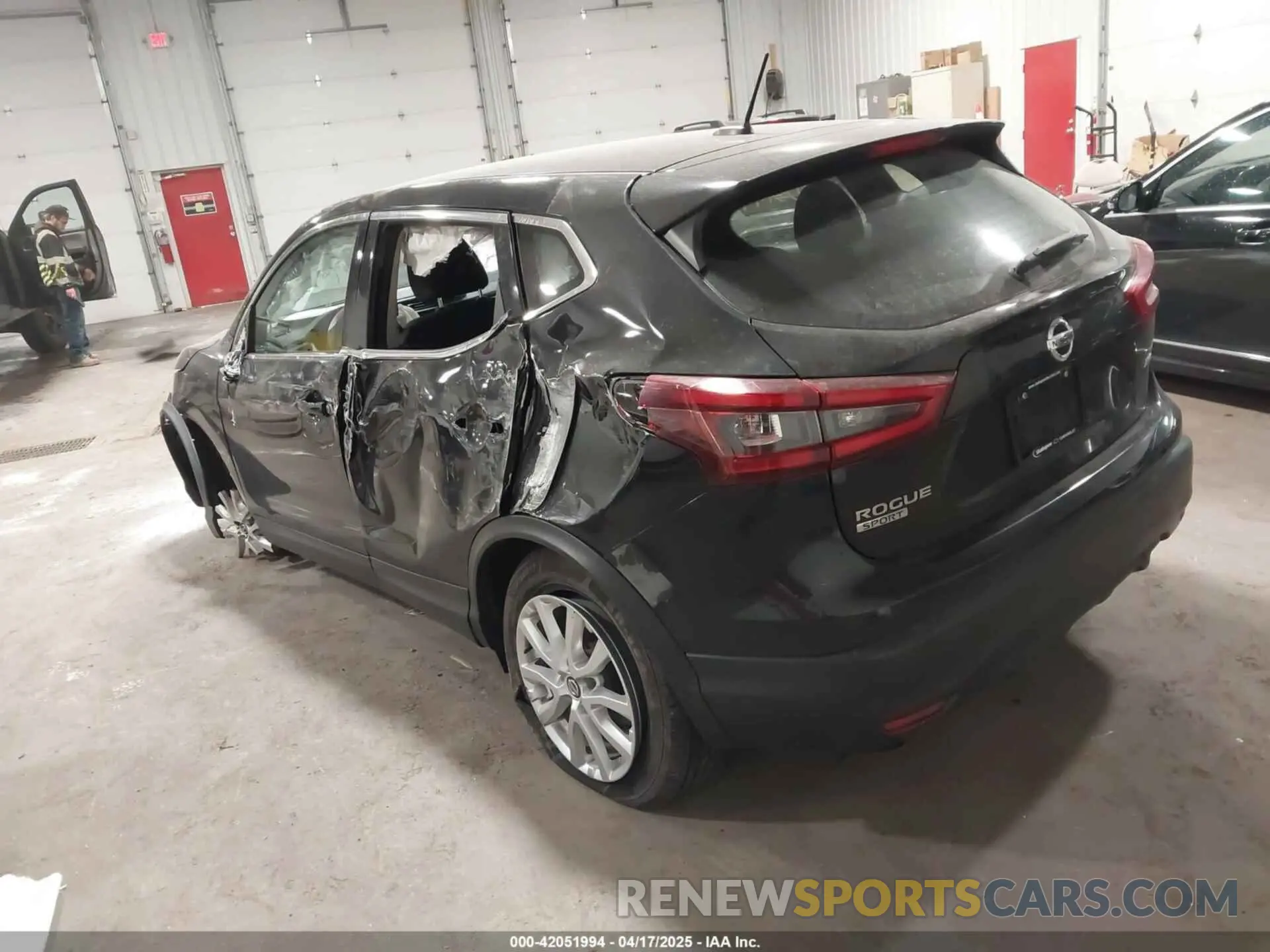 3 Photograph of a damaged car JN1BJ1AW8MW667323 NISSAN ROGUE SPORT 2021