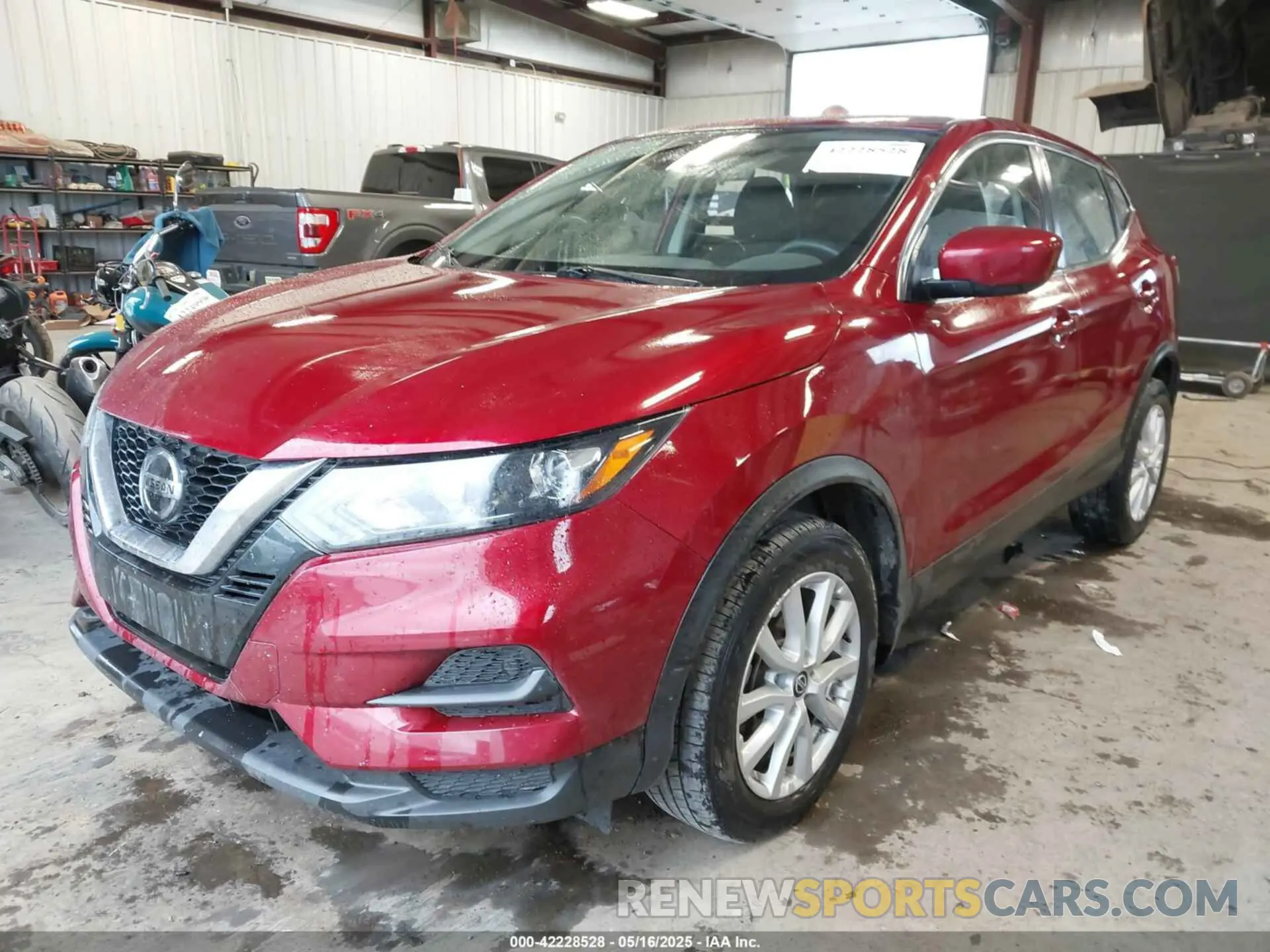 2 Photograph of a damaged car JN1BJ1AW9MW424622 NISSAN ROGUE SPORT 2021