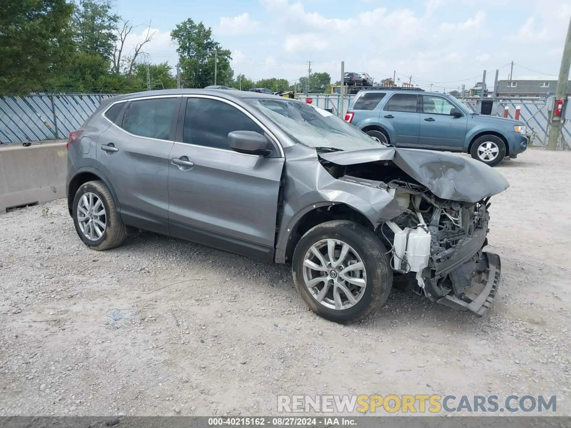 1 Photograph of a damaged car JN1BJ1AW9MW662843 NISSAN ROGUE SPORT 2021