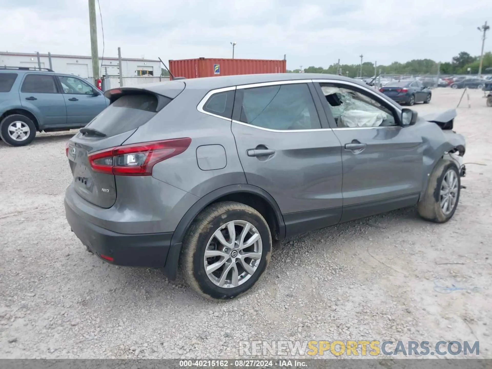 4 Photograph of a damaged car JN1BJ1AW9MW662843 NISSAN ROGUE SPORT 2021