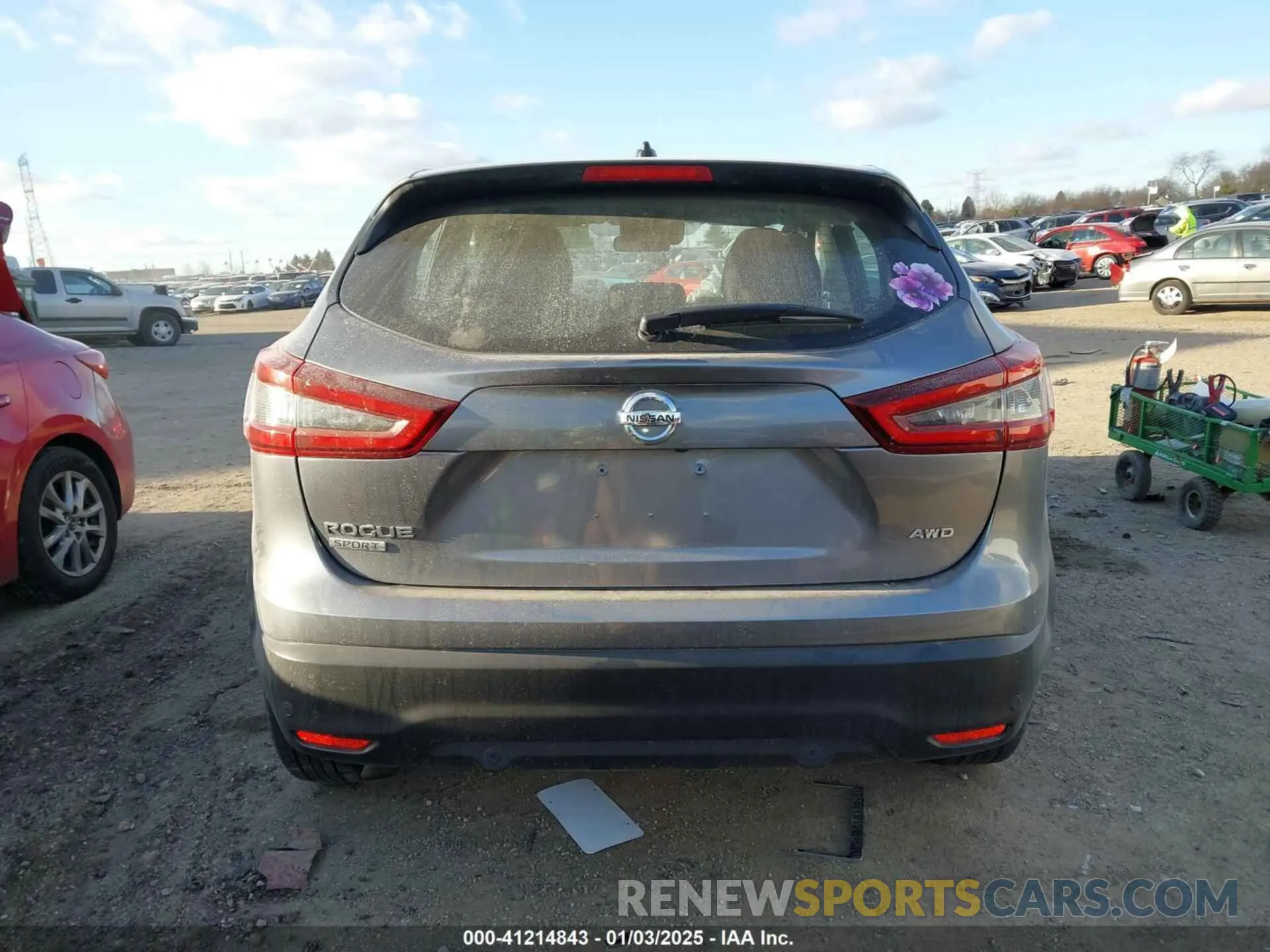 16 Photograph of a damaged car JN1BJ1AW9MW664026 NISSAN ROGUE SPORT 2021