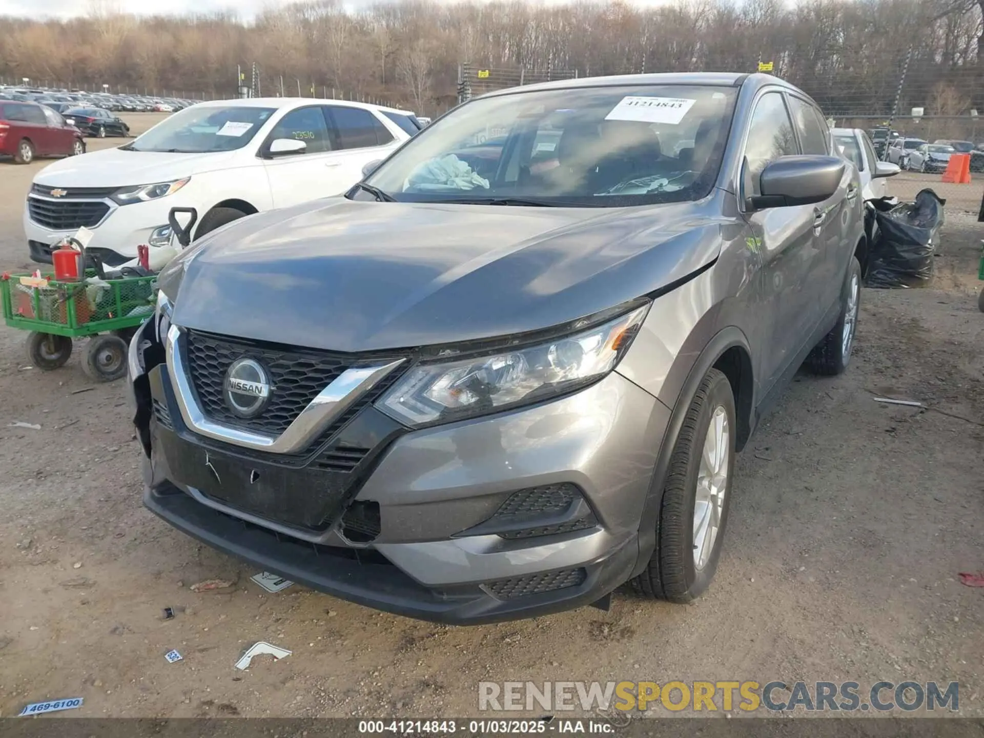 2 Photograph of a damaged car JN1BJ1AW9MW664026 NISSAN ROGUE SPORT 2021