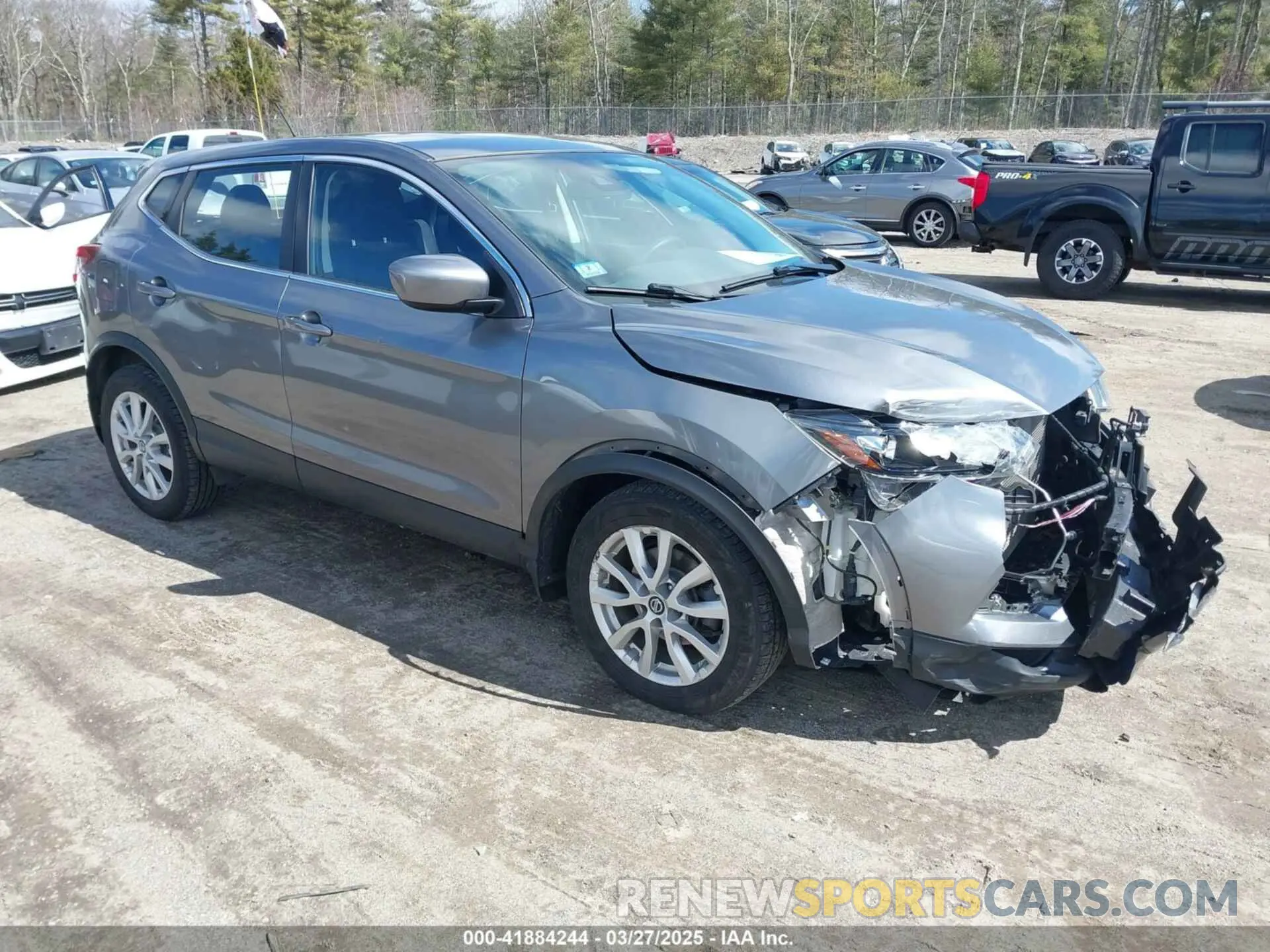 1 Photograph of a damaged car JN1BJ1AWXMW673480 NISSAN ROGUE SPORT 2021