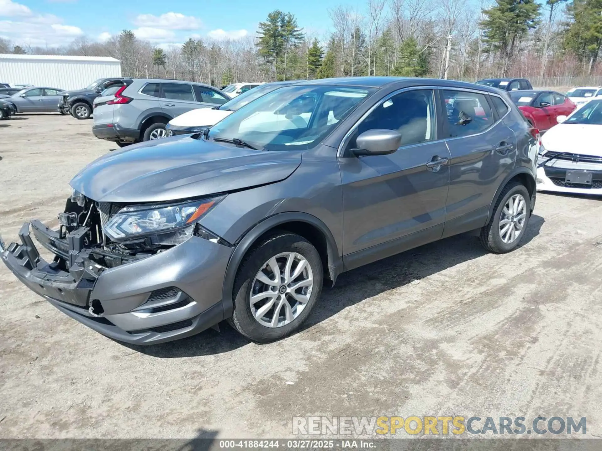 2 Photograph of a damaged car JN1BJ1AWXMW673480 NISSAN ROGUE SPORT 2021