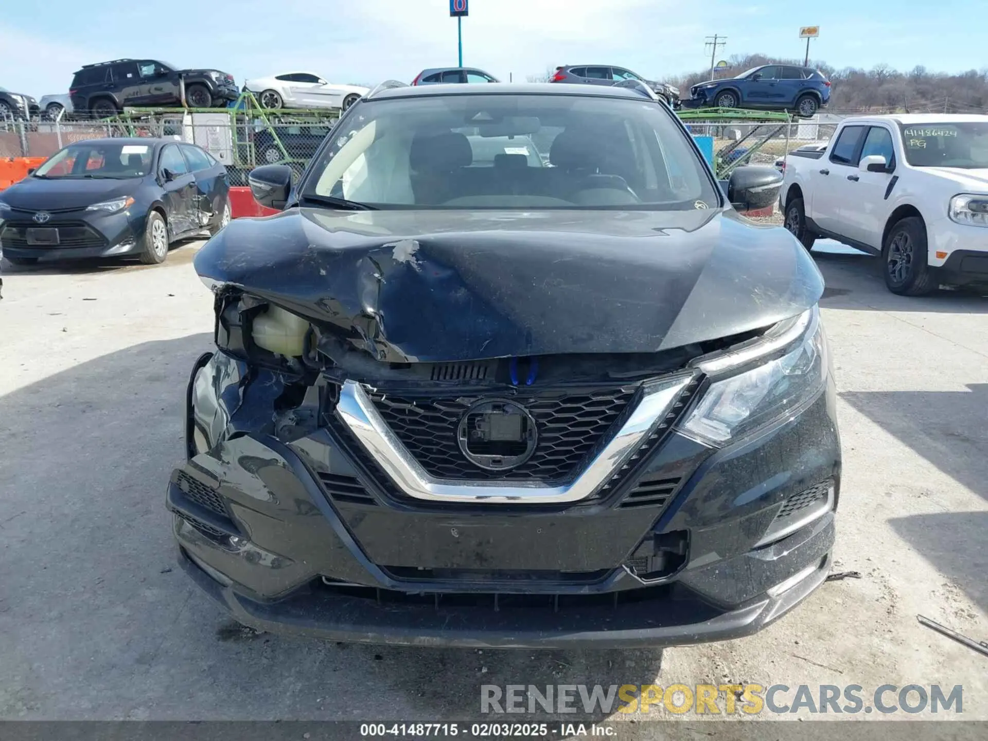 12 Photograph of a damaged car JN1BJ1BV2MW317353 NISSAN ROGUE SPORT 2021