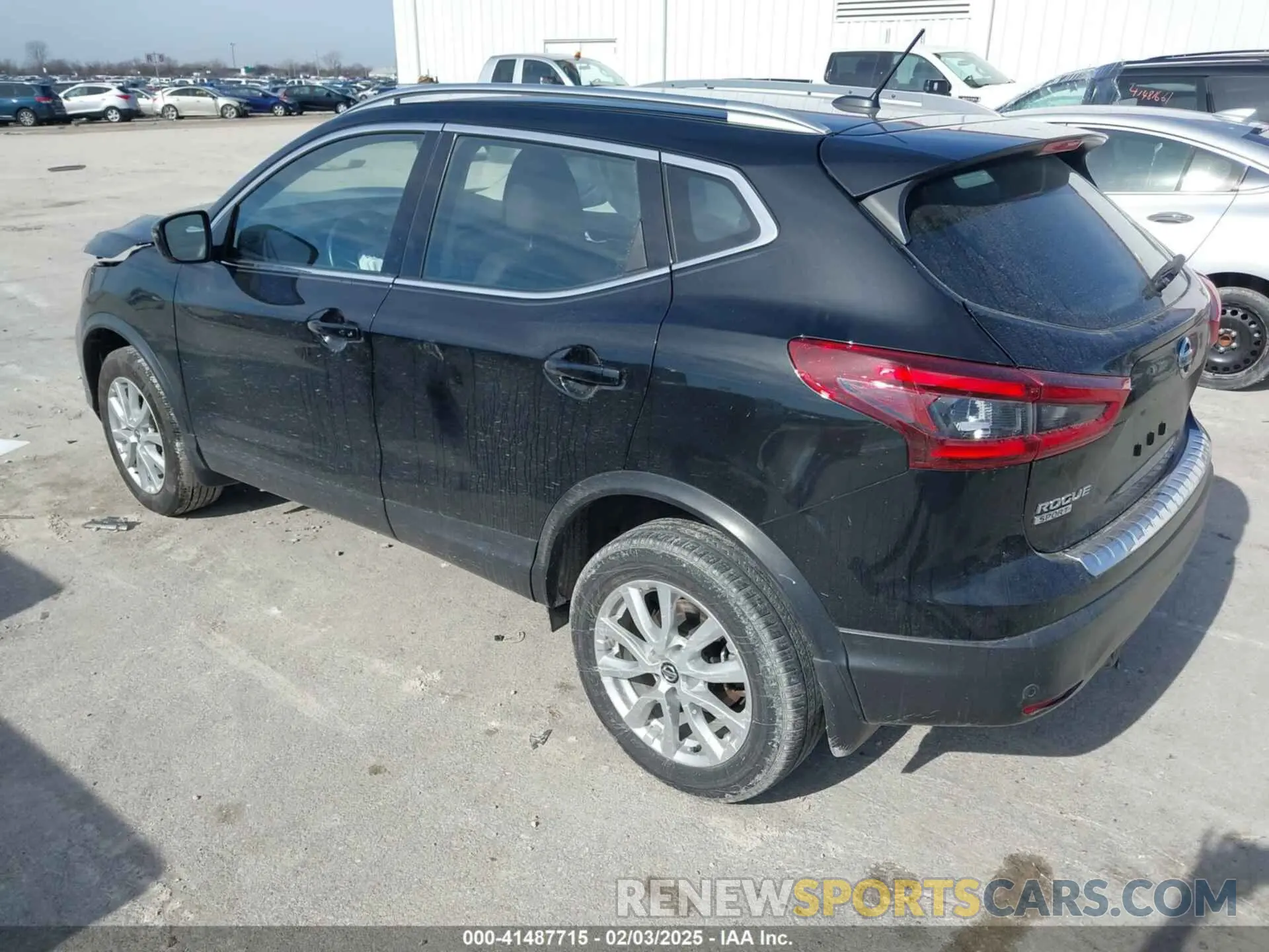 3 Photograph of a damaged car JN1BJ1BV2MW317353 NISSAN ROGUE SPORT 2021
