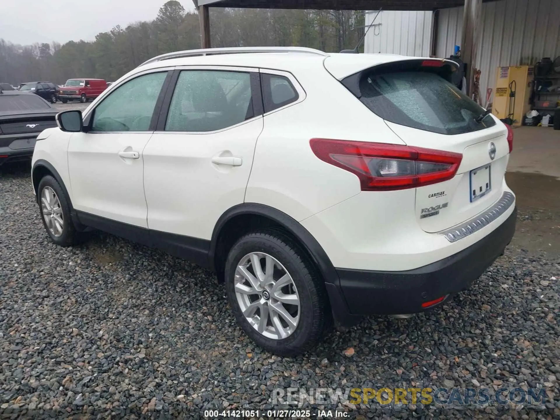 3 Photograph of a damaged car JN1BJ1BV2MW318714 NISSAN ROGUE SPORT 2021
