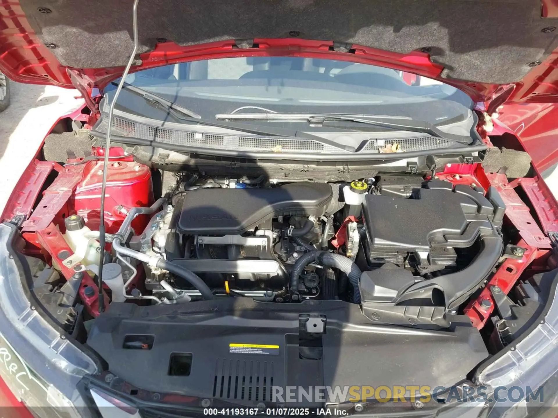 10 Photograph of a damaged car JN1BJ1BV2MW320026 NISSAN ROGUE SPORT 2021