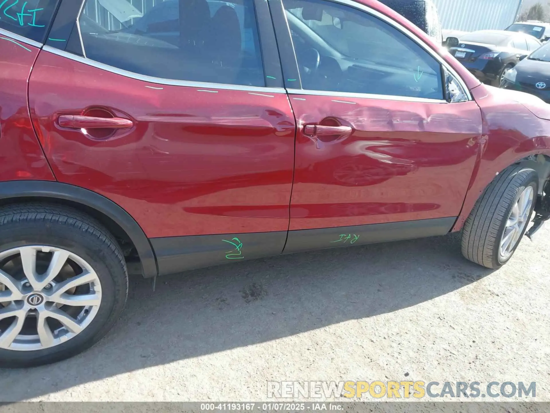 13 Photograph of a damaged car JN1BJ1BV2MW320026 NISSAN ROGUE SPORT 2021