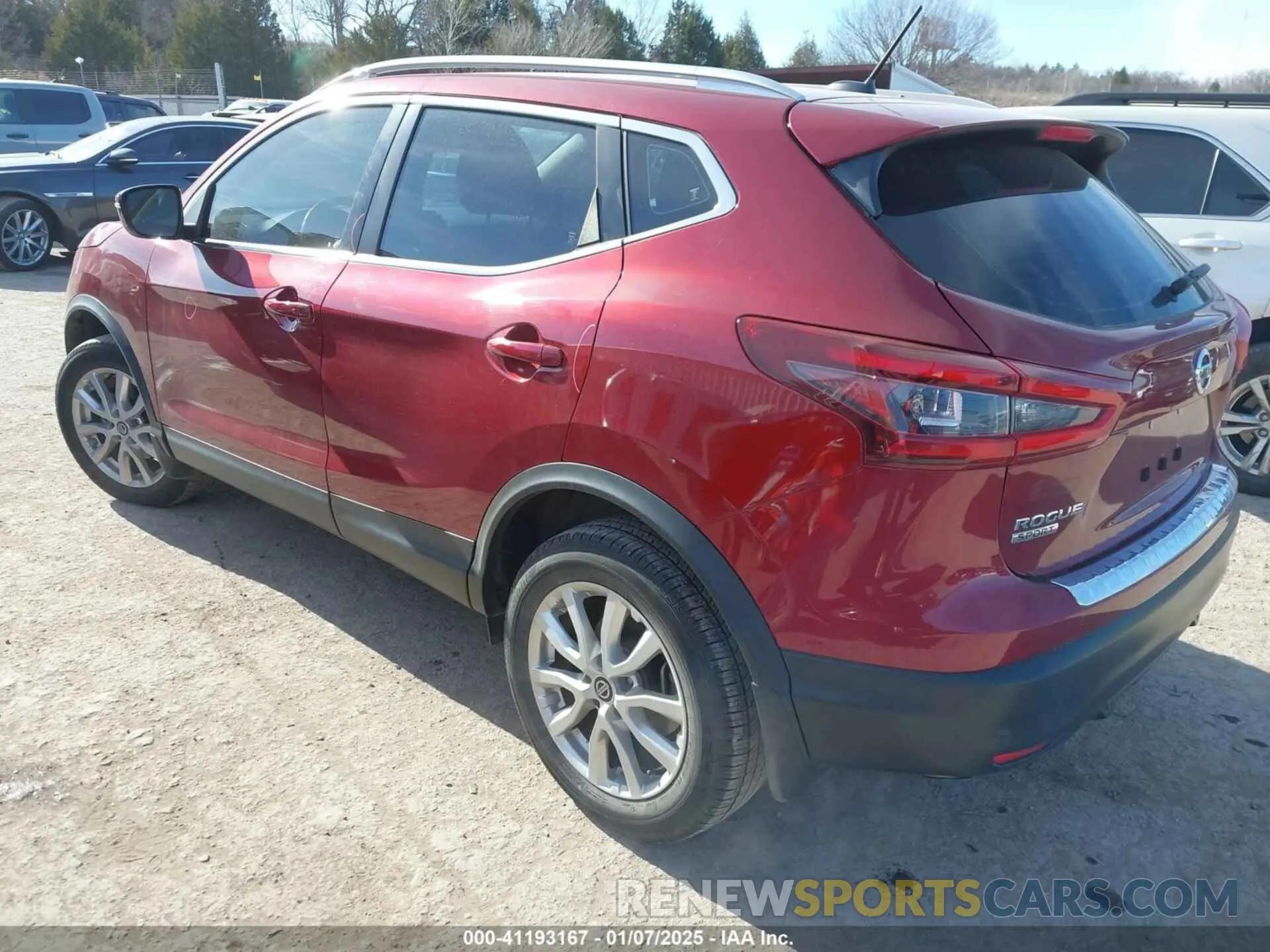 3 Photograph of a damaged car JN1BJ1BV2MW320026 NISSAN ROGUE SPORT 2021