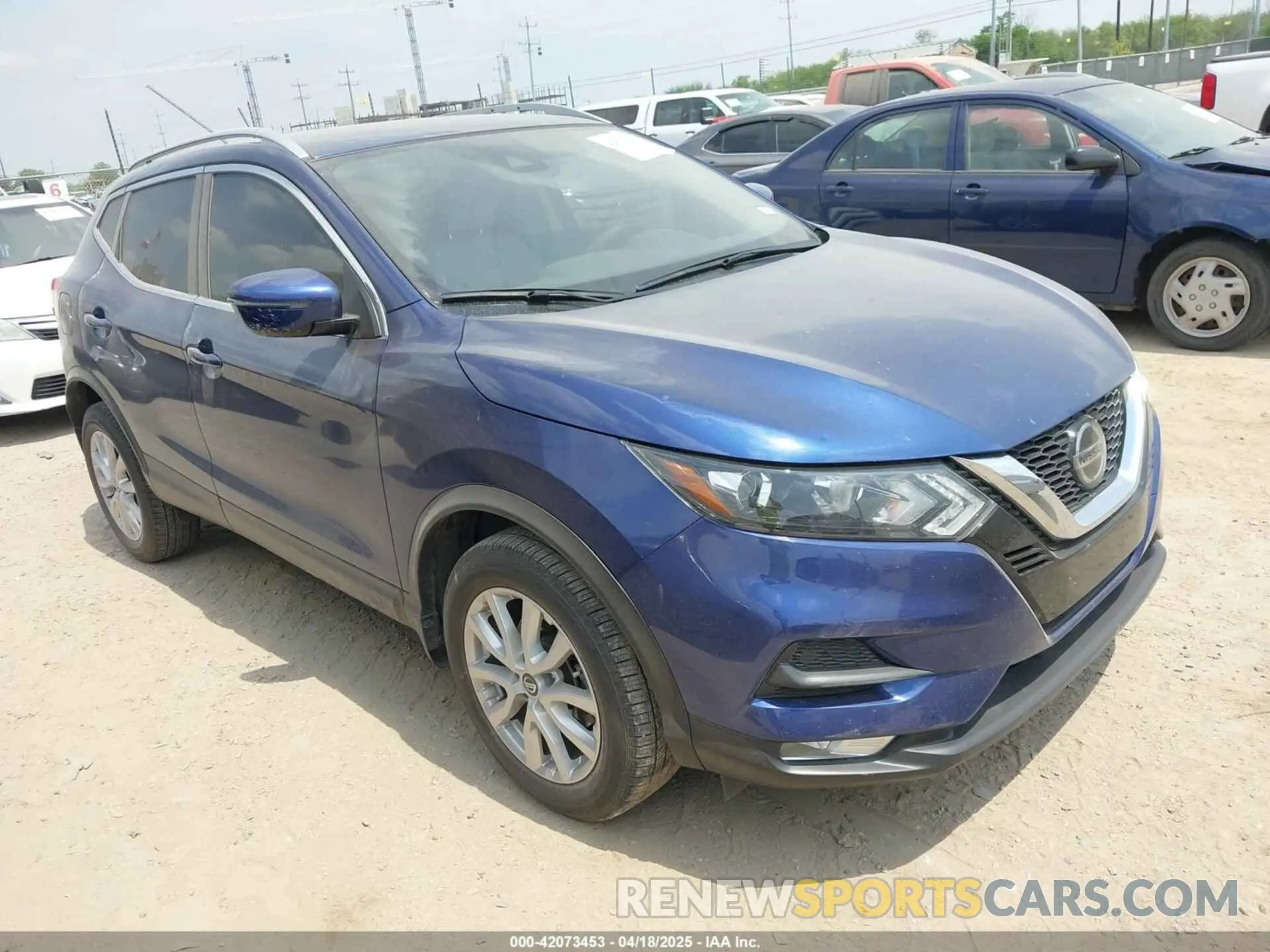 1 Photograph of a damaged car JN1BJ1BV4MW322456 NISSAN ROGUE SPORT 2021