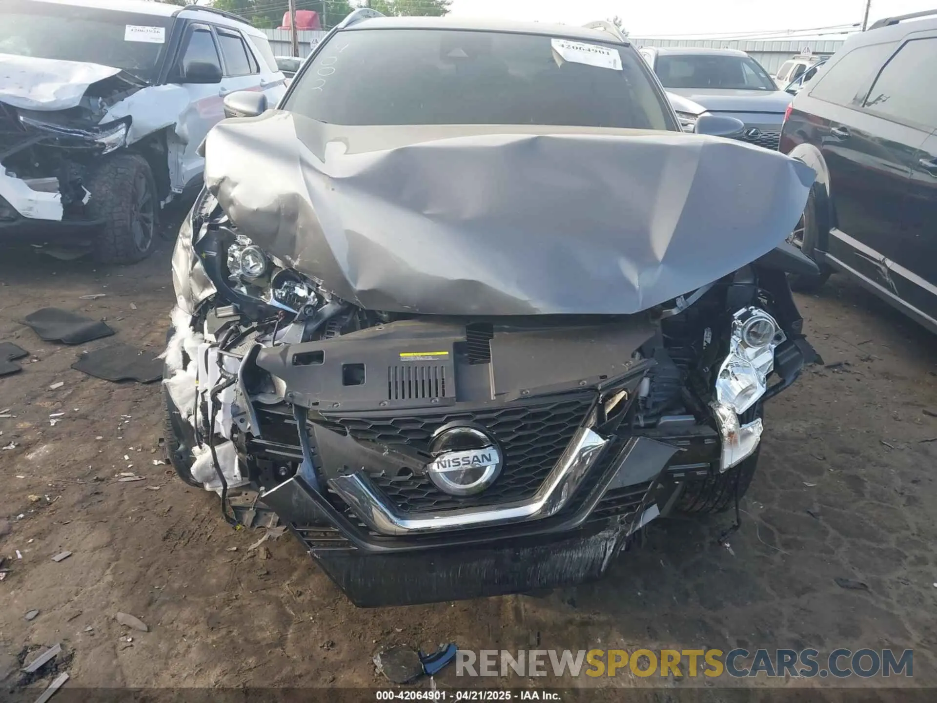 6 Photograph of a damaged car JN1BJ1BV5MW569002 NISSAN ROGUE SPORT 2021
