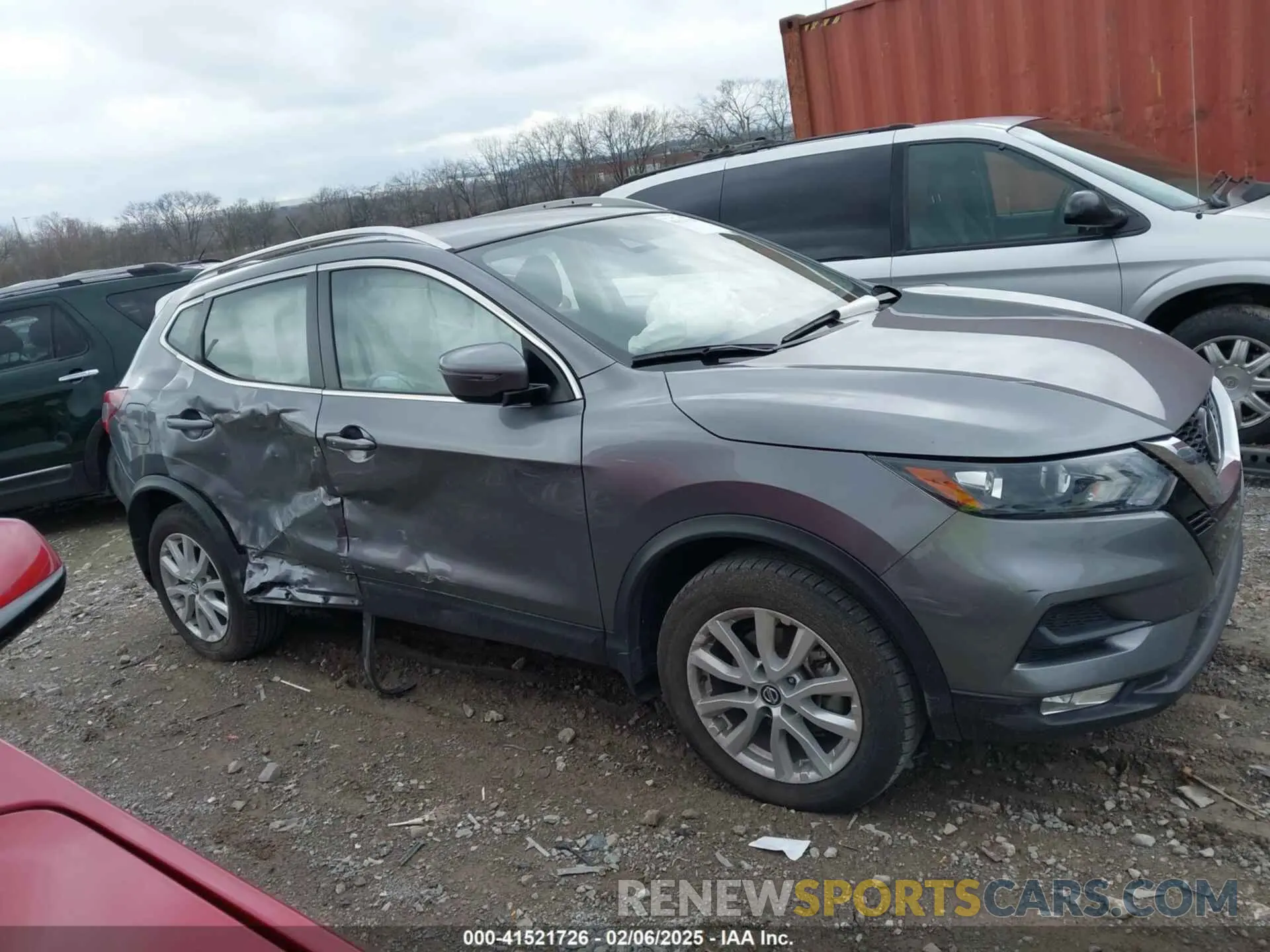 14 Photograph of a damaged car JN1BJ1BV7MW573472 NISSAN ROGUE SPORT 2021