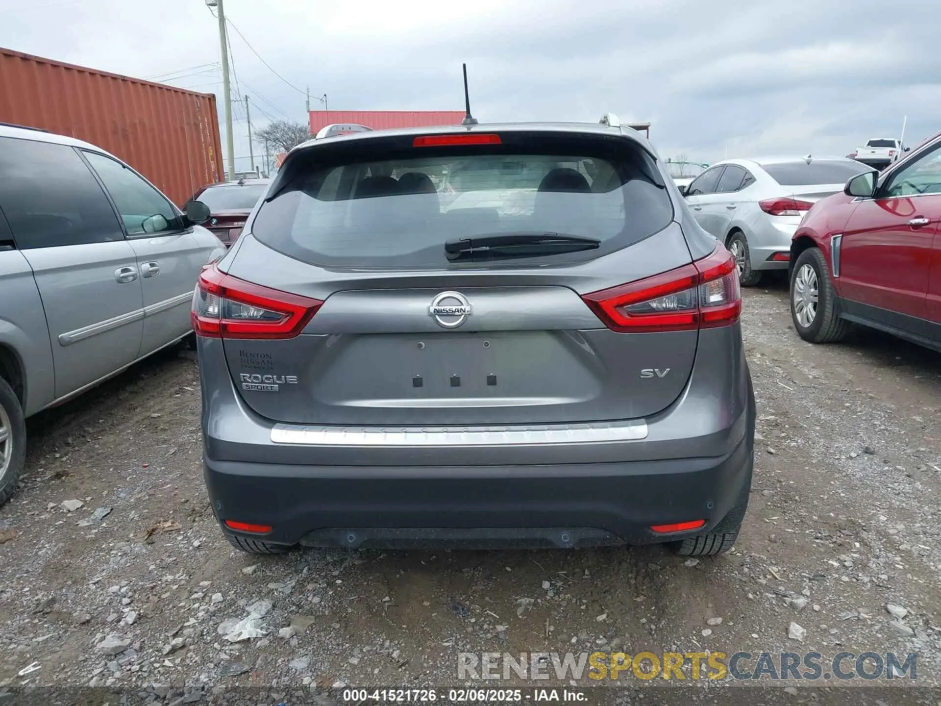 17 Photograph of a damaged car JN1BJ1BV7MW573472 NISSAN ROGUE SPORT 2021