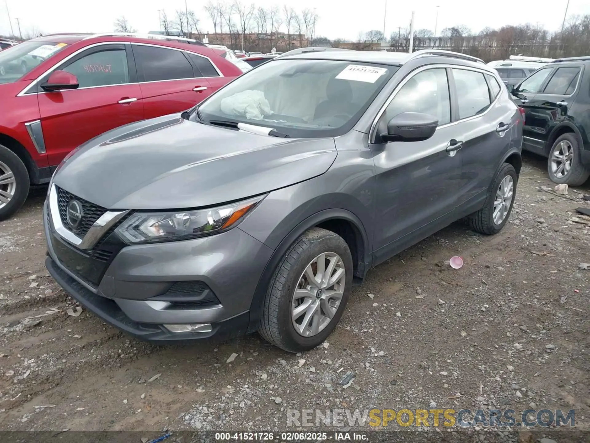 2 Photograph of a damaged car JN1BJ1BV7MW573472 NISSAN ROGUE SPORT 2021