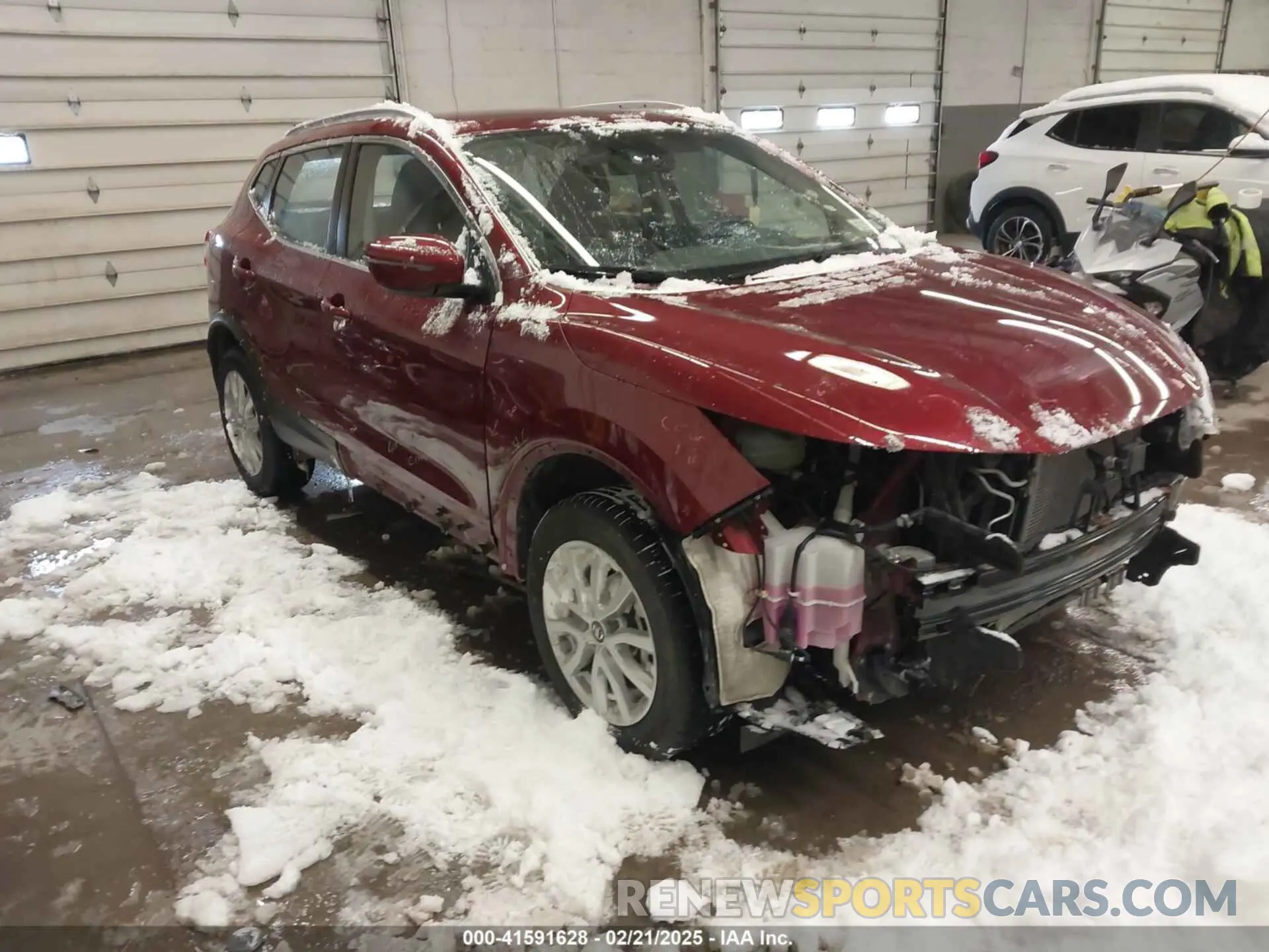 1 Photograph of a damaged car JN1BJ1BW0MW453229 NISSAN ROGUE SPORT 2021