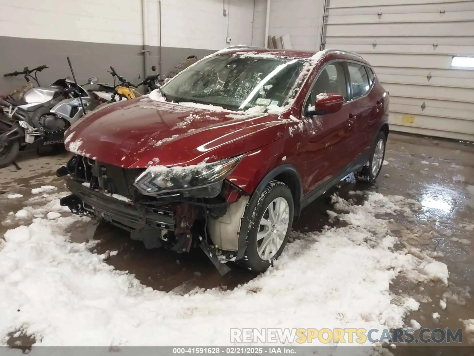 2 Photograph of a damaged car JN1BJ1BW0MW453229 NISSAN ROGUE SPORT 2021