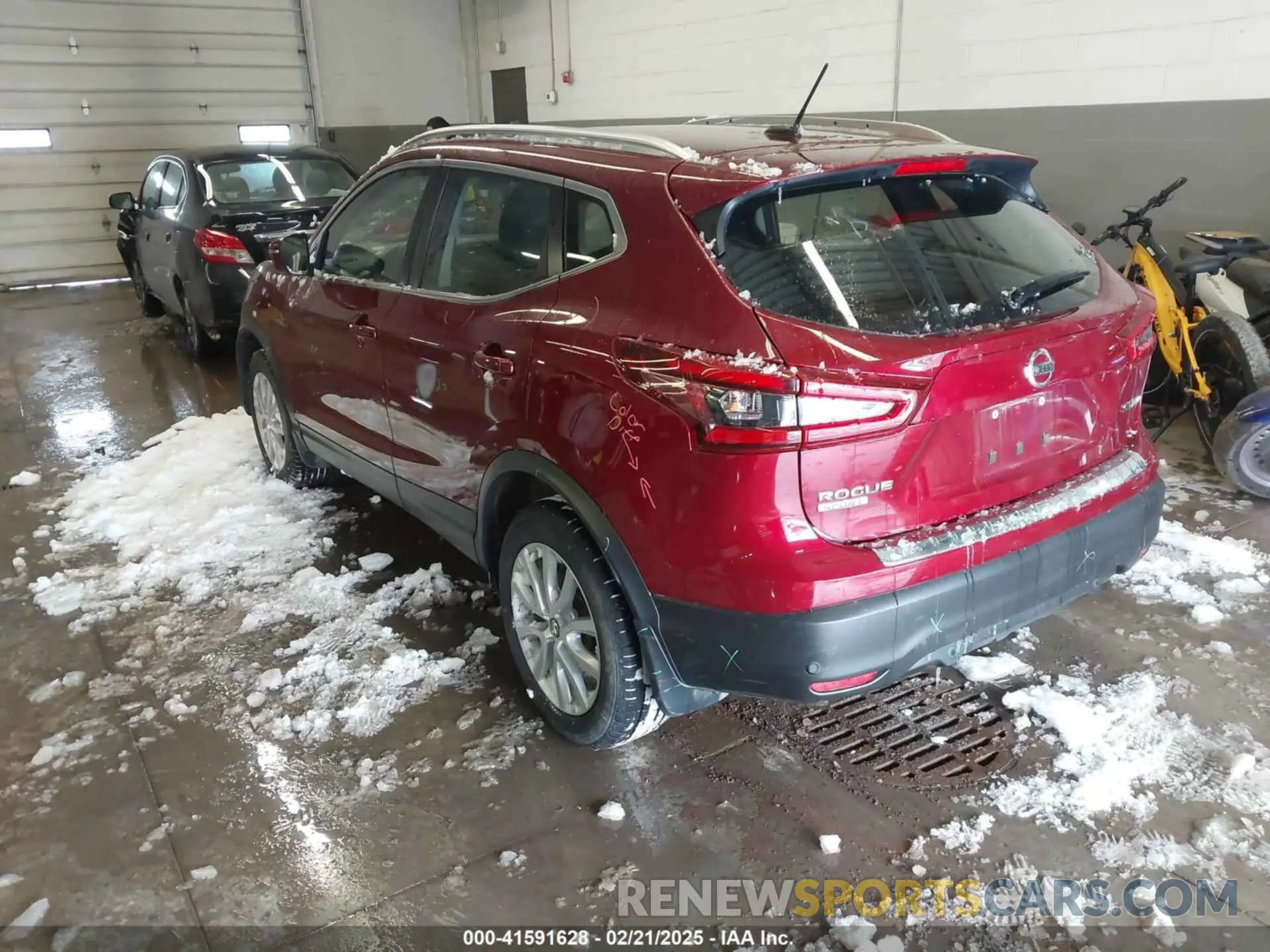 3 Photograph of a damaged car JN1BJ1BW0MW453229 NISSAN ROGUE SPORT 2021