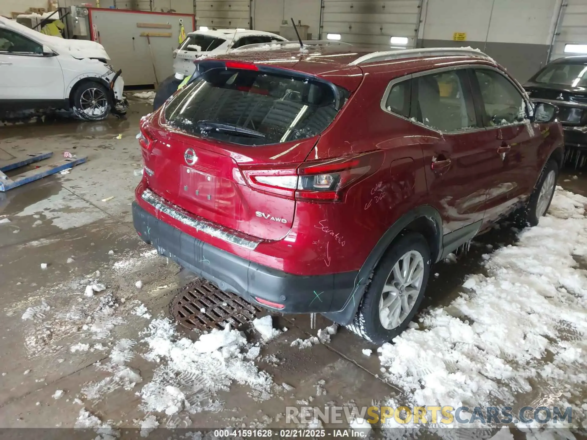 4 Photograph of a damaged car JN1BJ1BW0MW453229 NISSAN ROGUE SPORT 2021