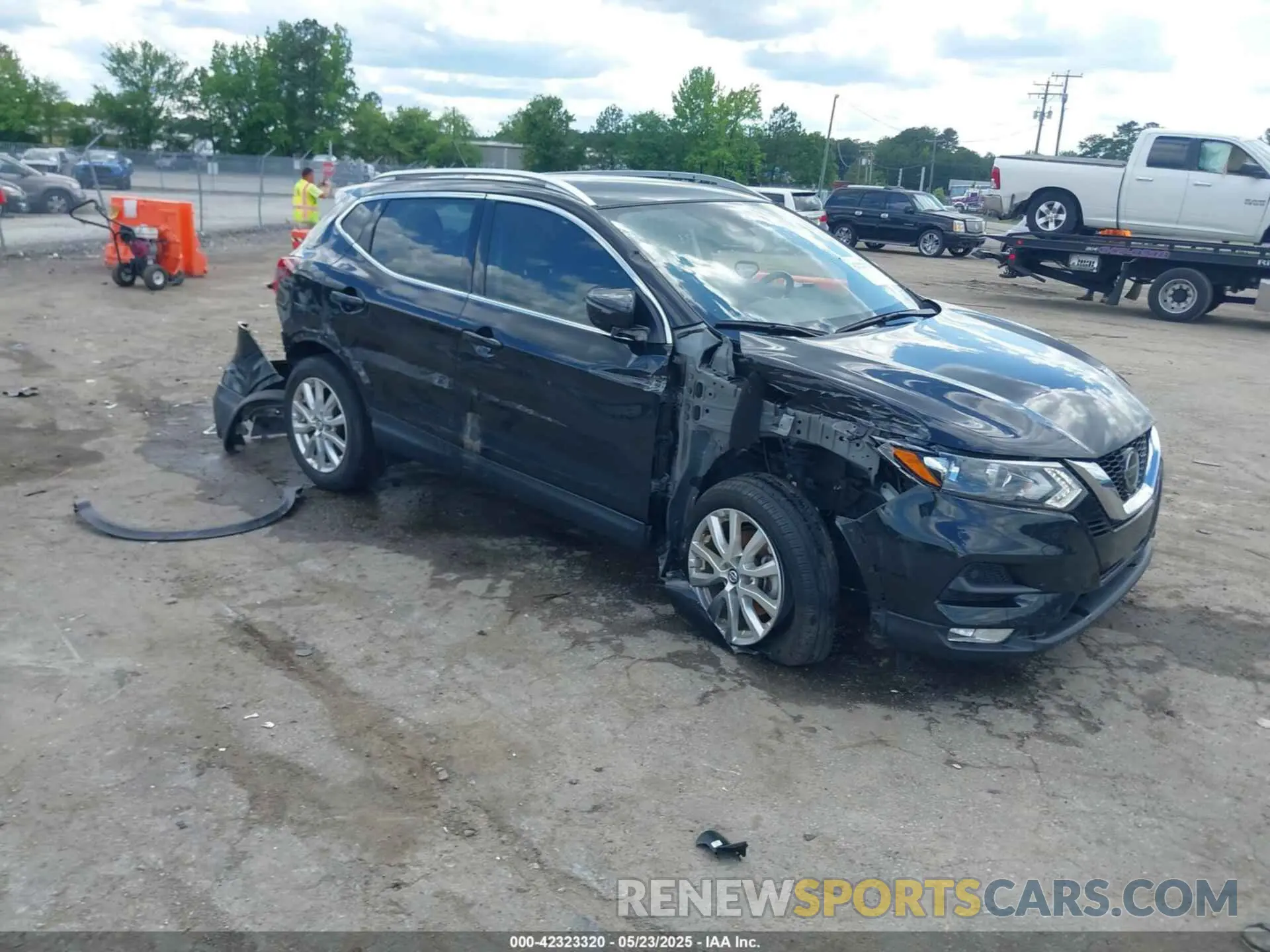 1 Photograph of a damaged car JN1BJ1BW0MW670554 NISSAN ROGUE SPORT 2021