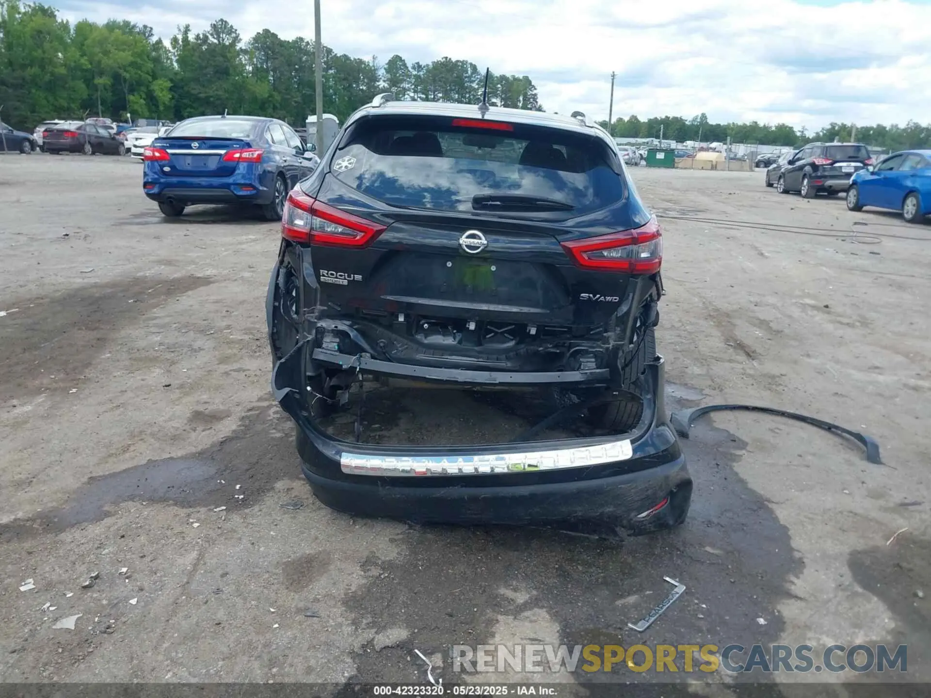 16 Photograph of a damaged car JN1BJ1BW0MW670554 NISSAN ROGUE SPORT 2021