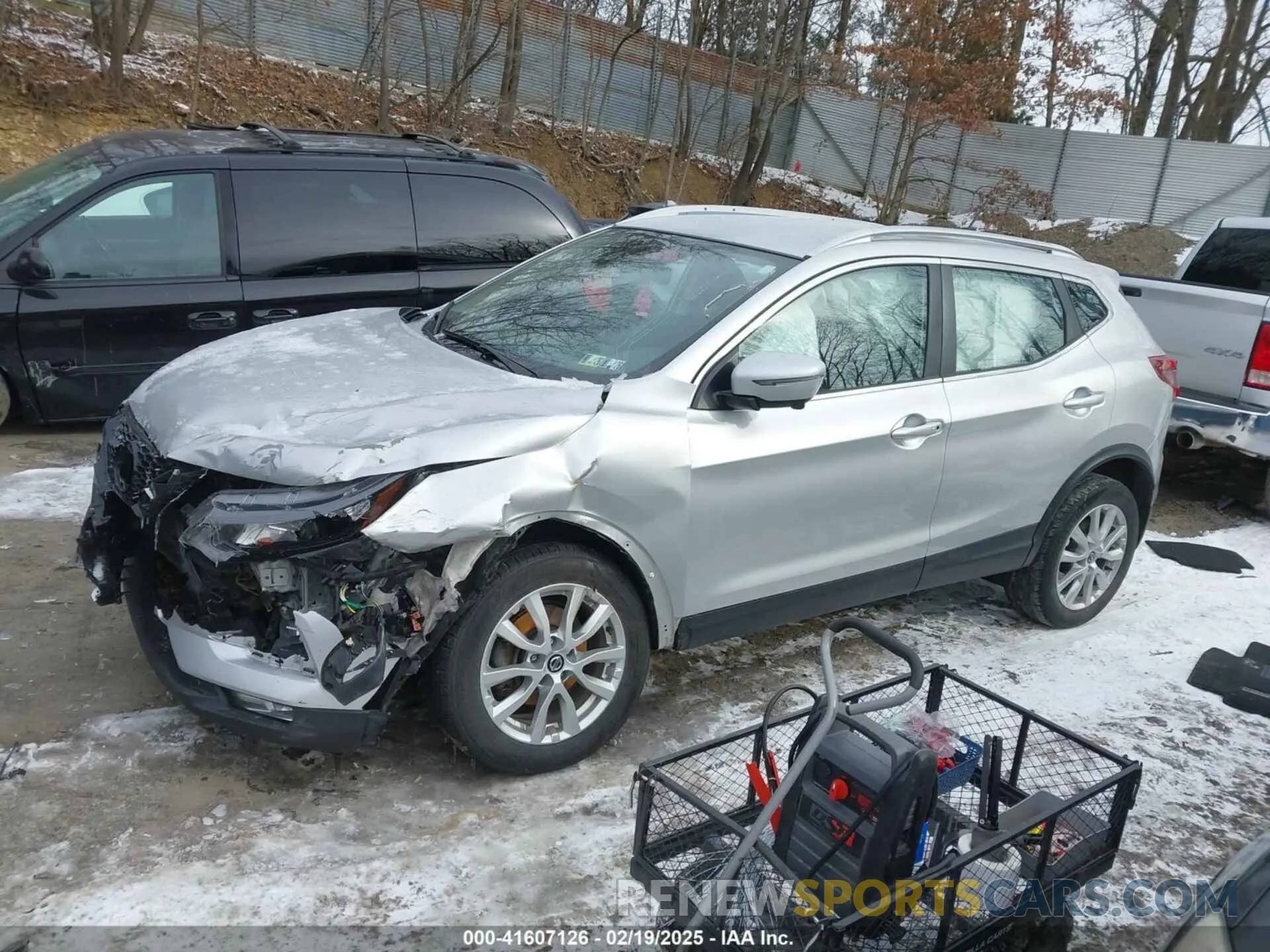 2 Photograph of a damaged car JN1BJ1BW1MW443454 NISSAN ROGUE SPORT 2021