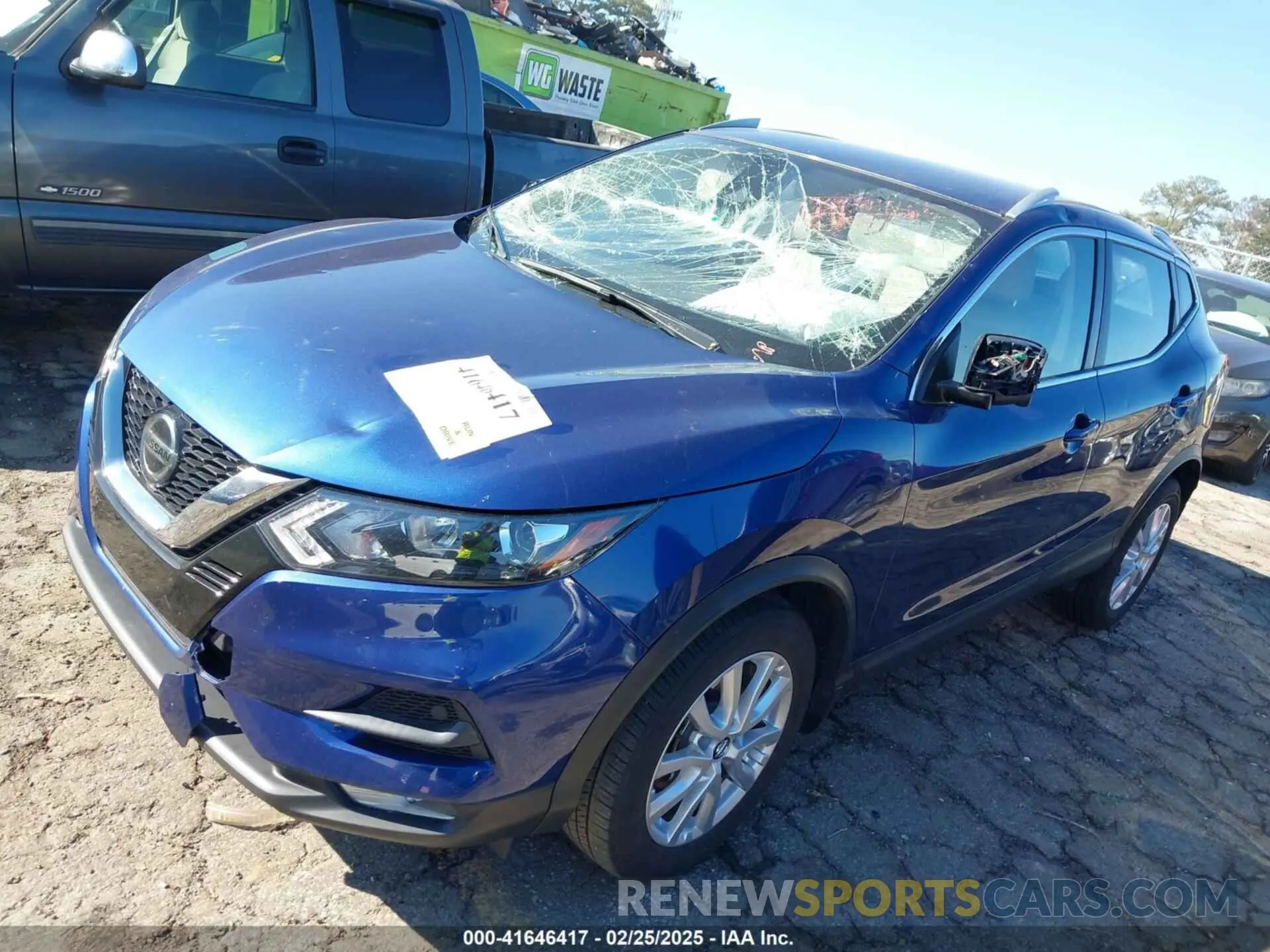 2 Photograph of a damaged car JN1BJ1BW4MW446252 NISSAN ROGUE SPORT 2021