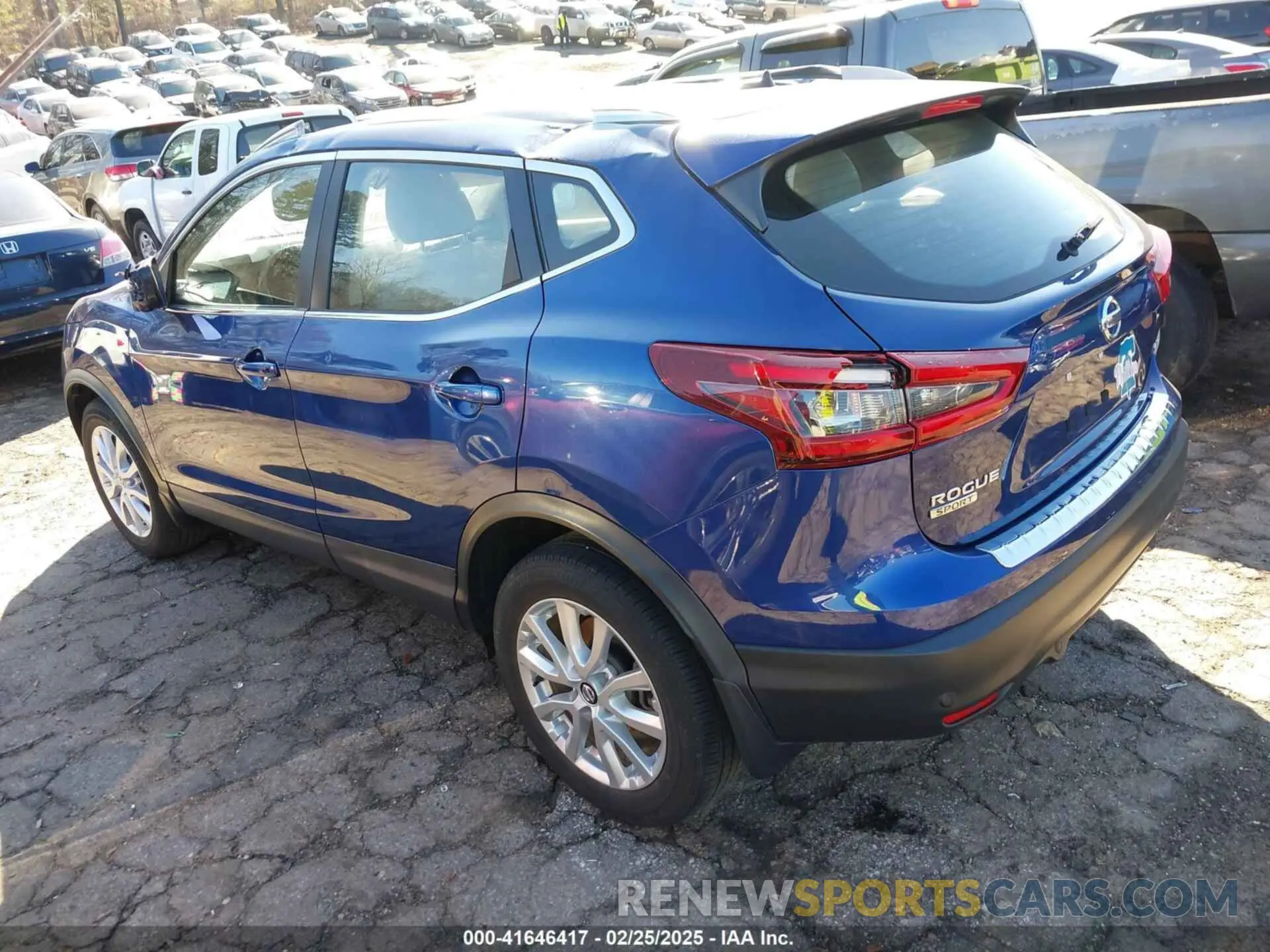 3 Photograph of a damaged car JN1BJ1BW4MW446252 NISSAN ROGUE SPORT 2021