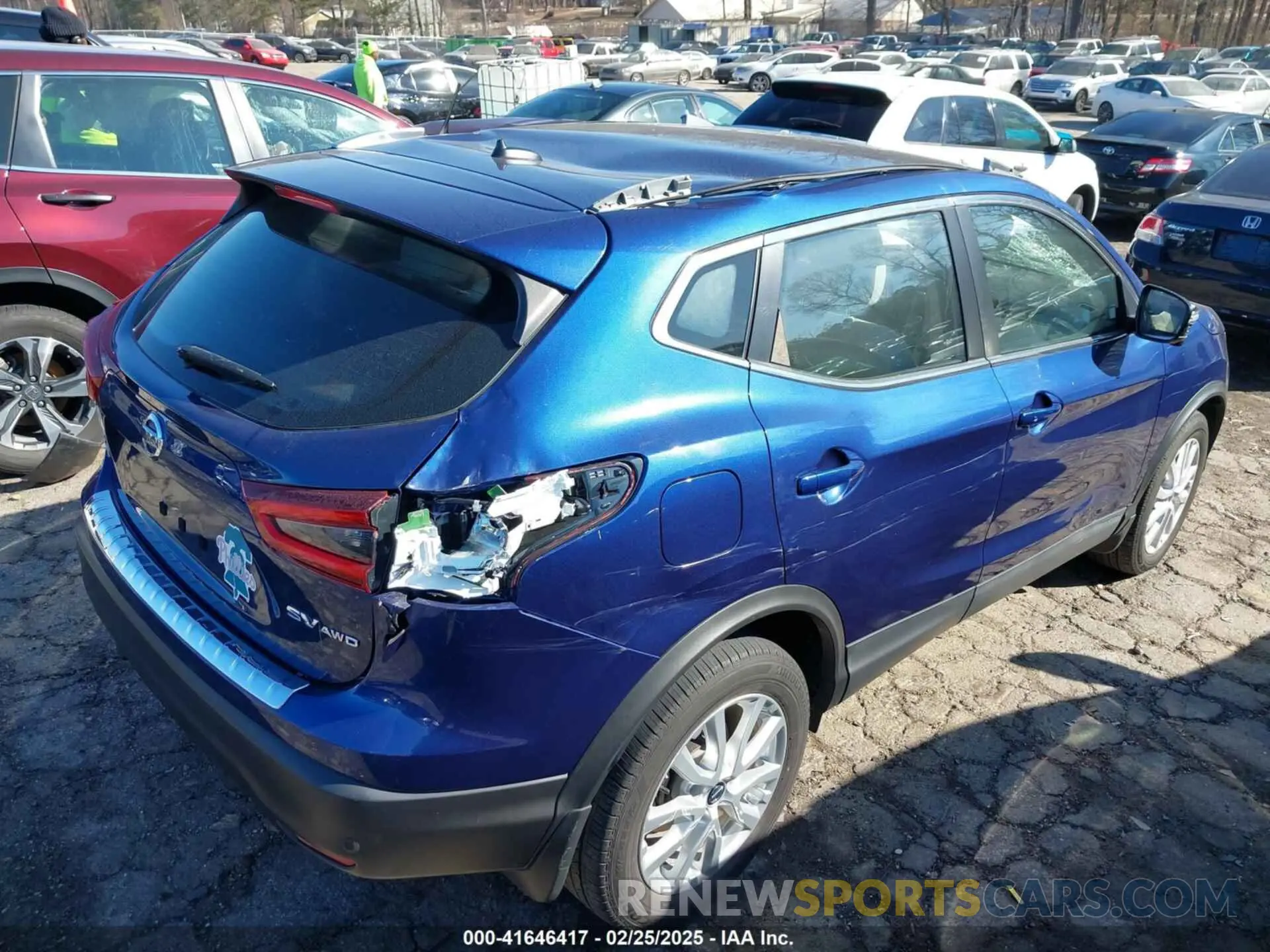 6 Photograph of a damaged car JN1BJ1BW4MW446252 NISSAN ROGUE SPORT 2021