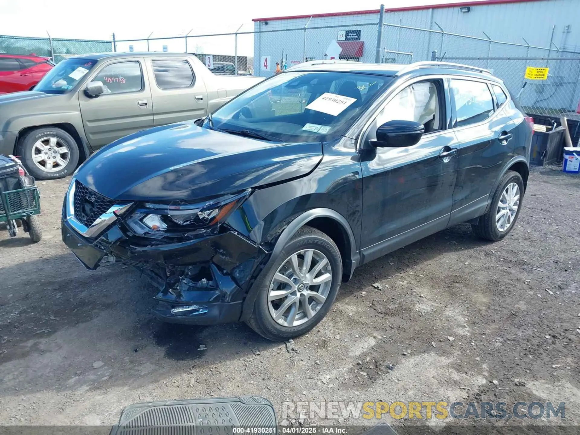 2 Photograph of a damaged car JN1BJ1BW5MW672980 NISSAN ROGUE SPORT 2021