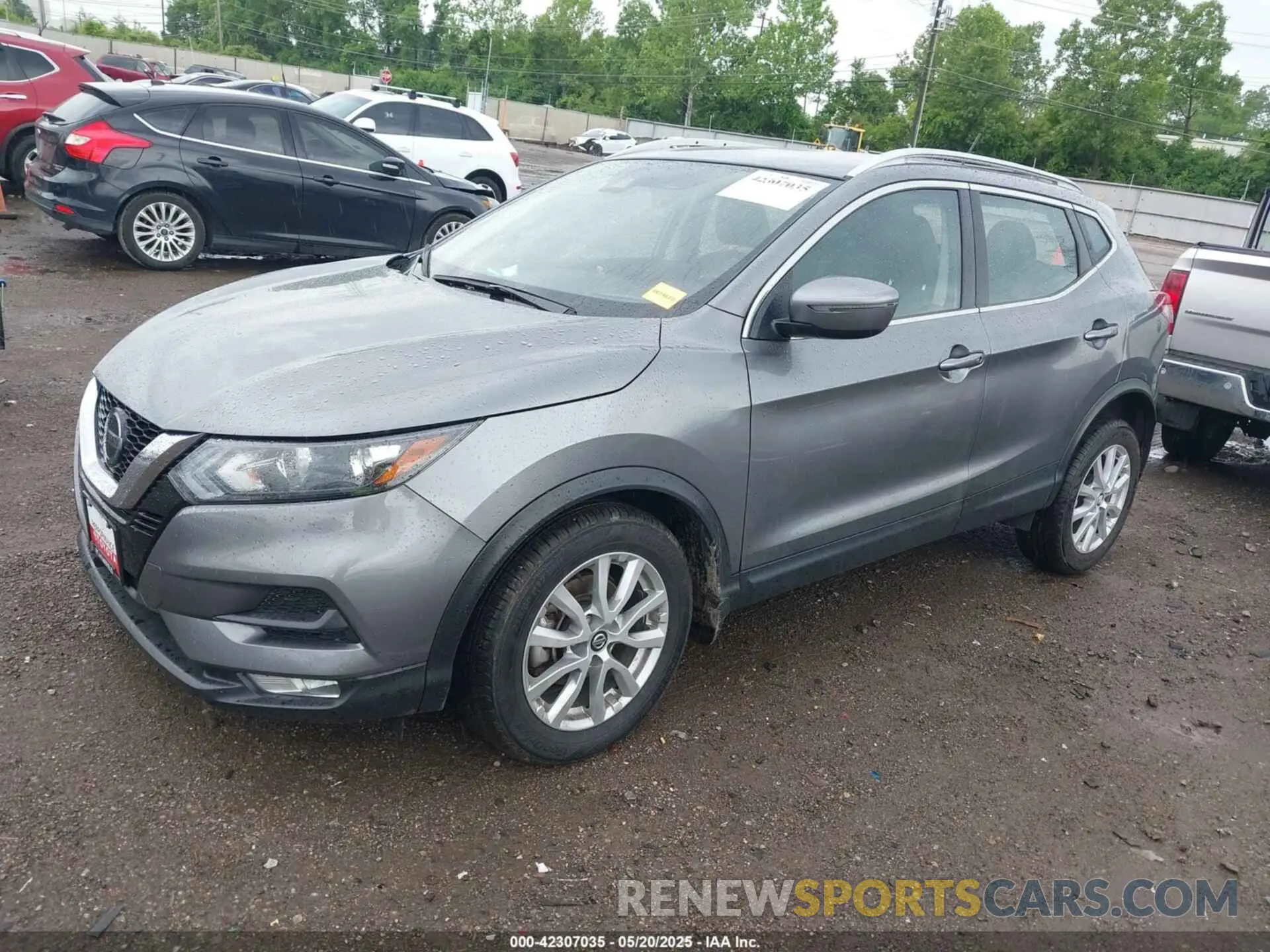 2 Photograph of a damaged car JN1BJ1BW7MW671443 NISSAN ROGUE SPORT 2021