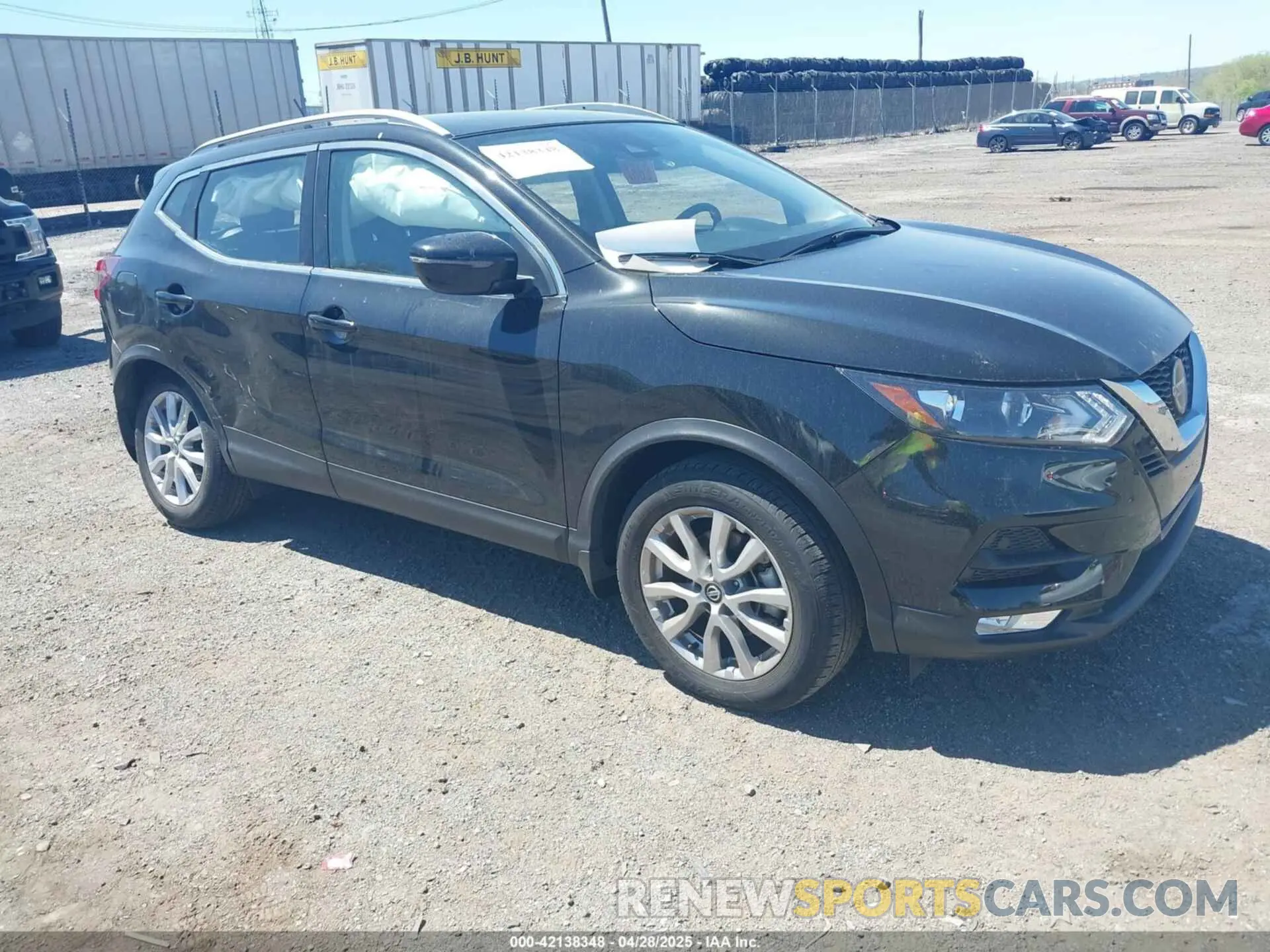 1 Photograph of a damaged car JN1BJ1BW7MW671524 NISSAN ROGUE SPORT 2021