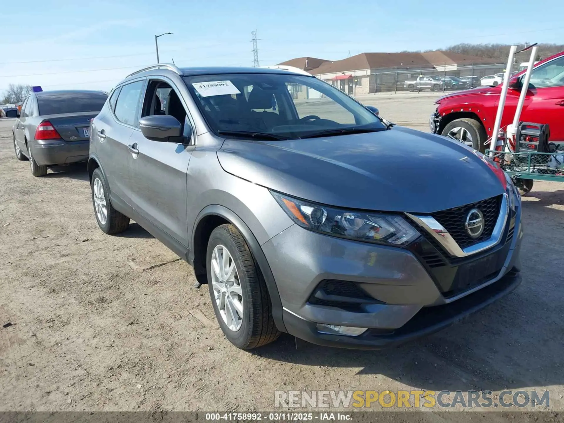 1 Photograph of a damaged car JN1BJ1BW8MW421614 NISSAN ROGUE SPORT 2021