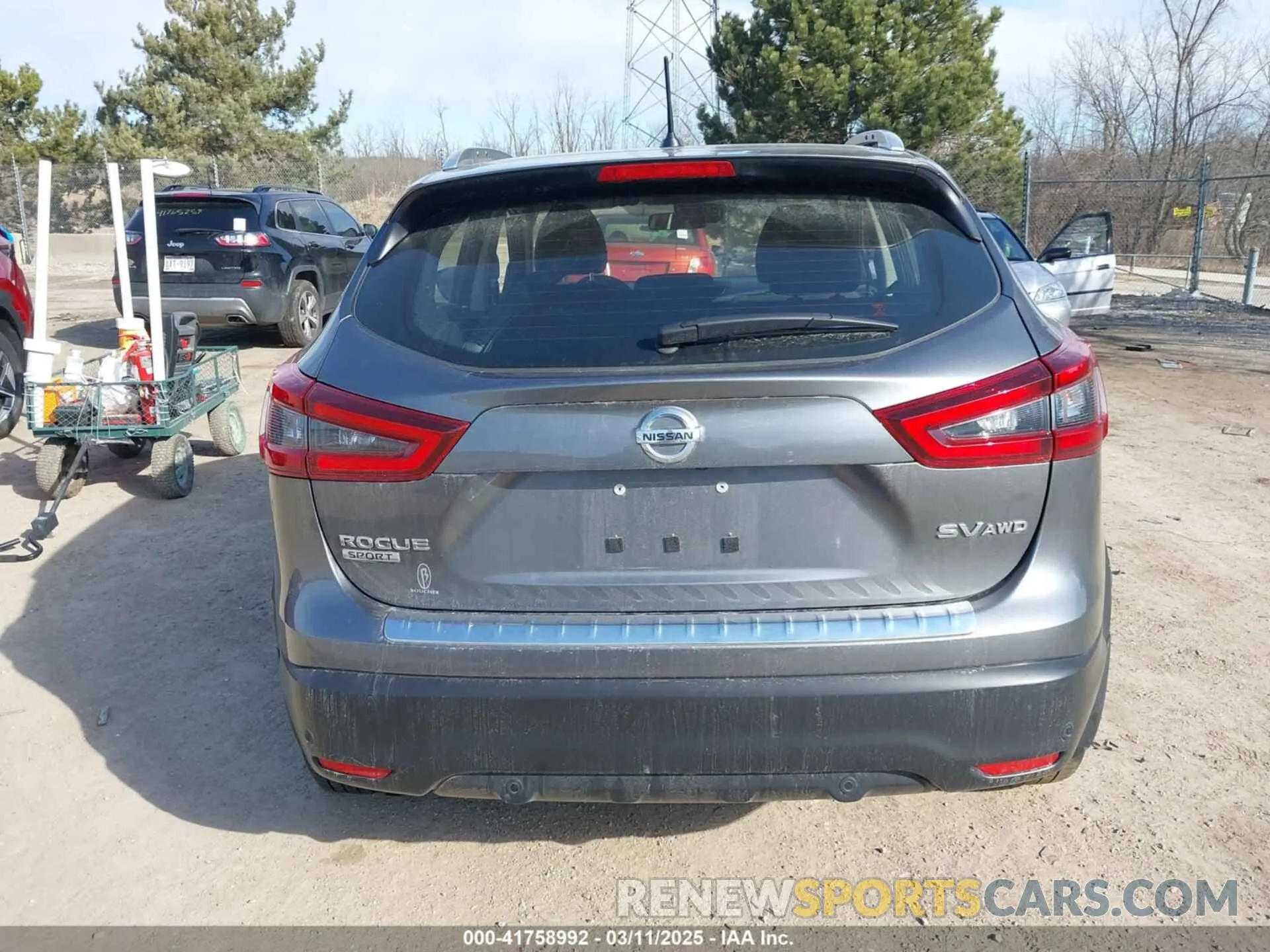 16 Photograph of a damaged car JN1BJ1BW8MW421614 NISSAN ROGUE SPORT 2021