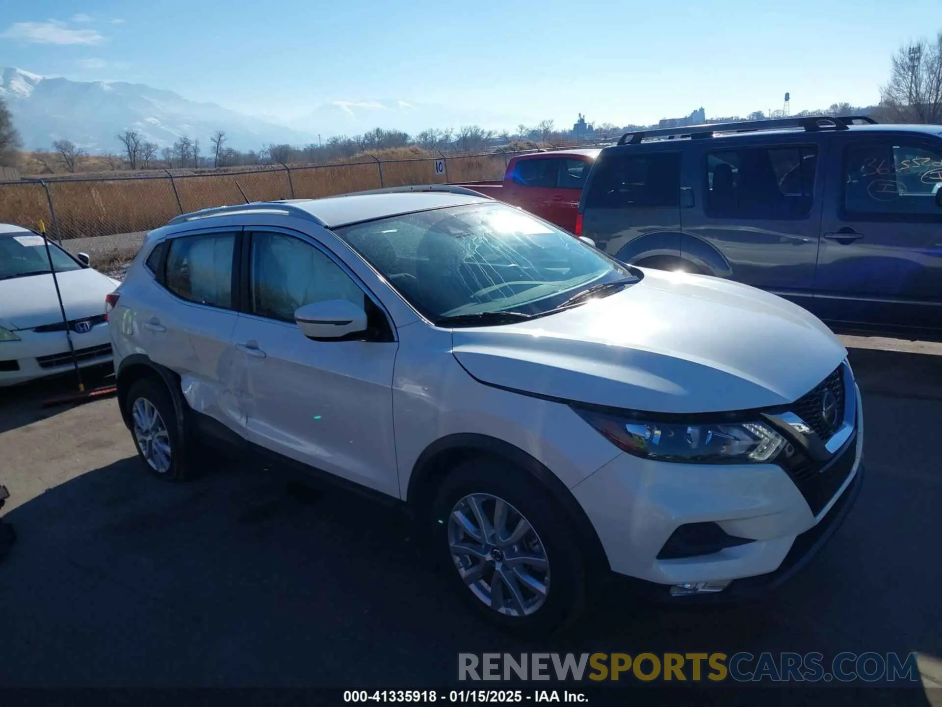 1 Photograph of a damaged car JN1BJ1BW9MW668107 NISSAN ROGUE SPORT 2021