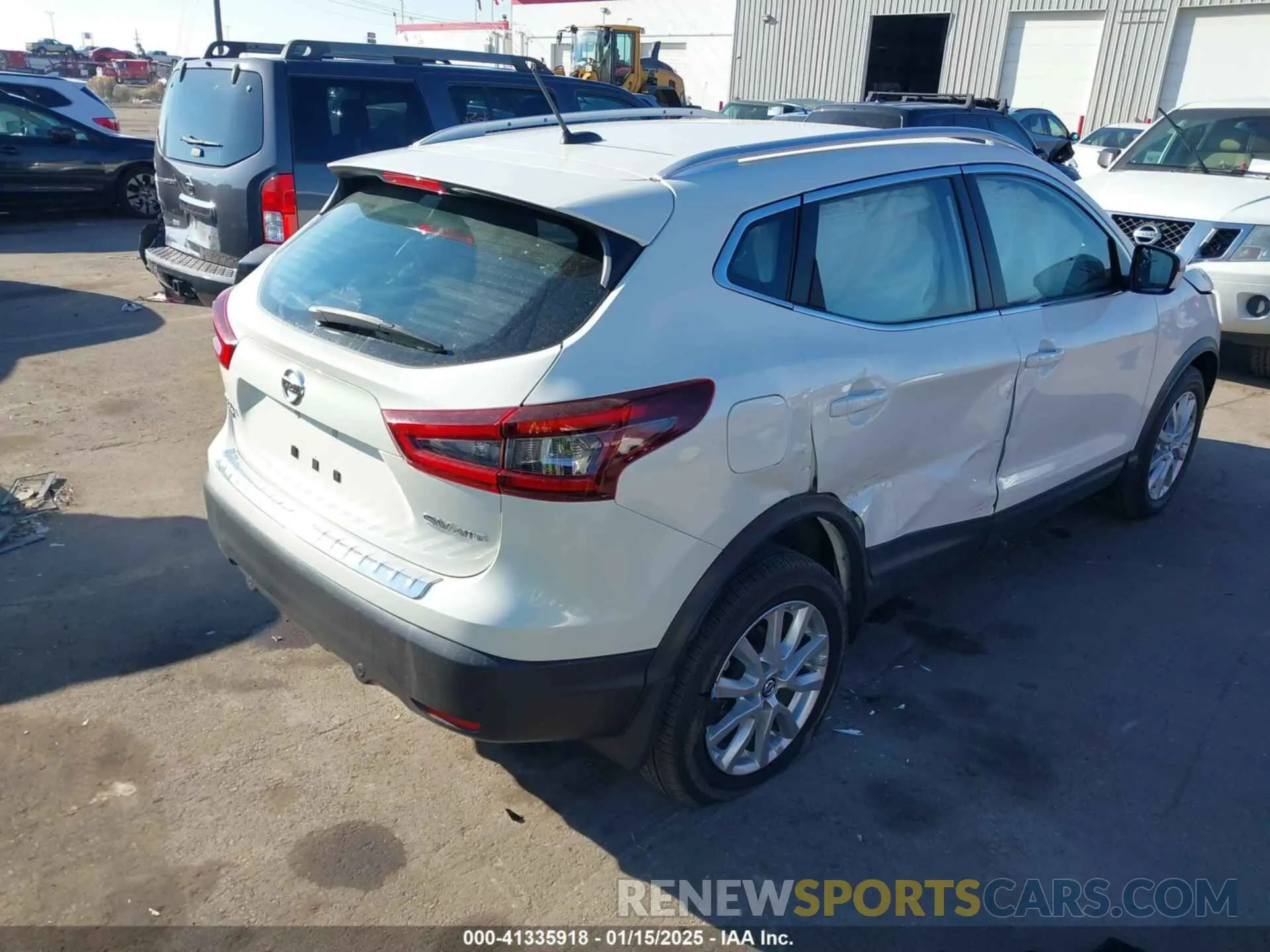 4 Photograph of a damaged car JN1BJ1BW9MW668107 NISSAN ROGUE SPORT 2021