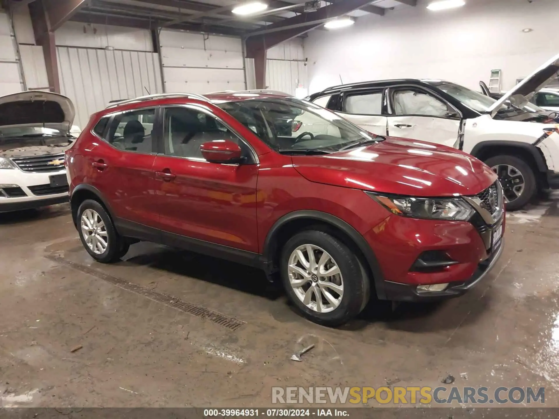 1 Photograph of a damaged car JN1BJ1BWXMW421937 NISSAN ROGUE SPORT 2021